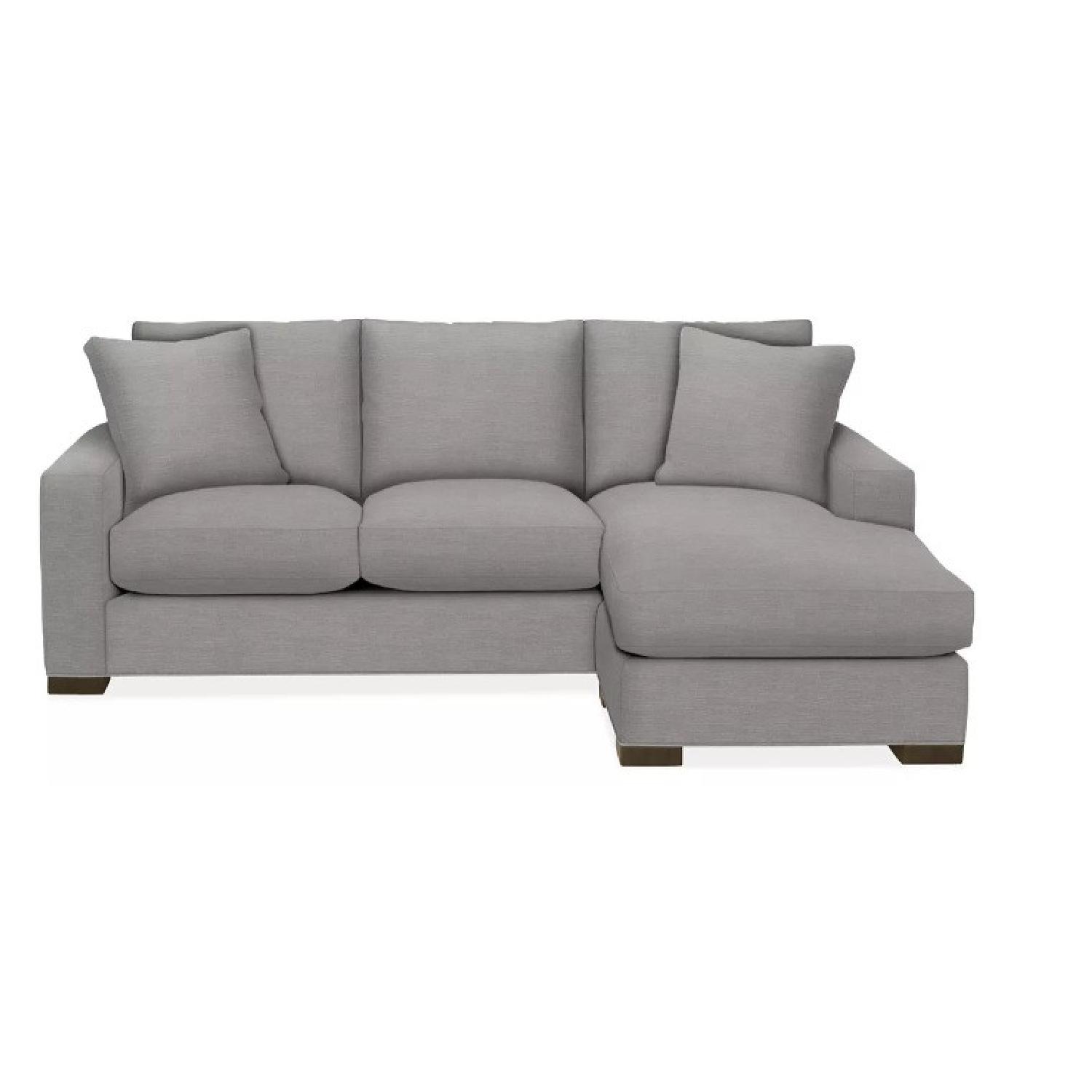 Room & Board Metro Sofa with Chaise Lounge - image-6