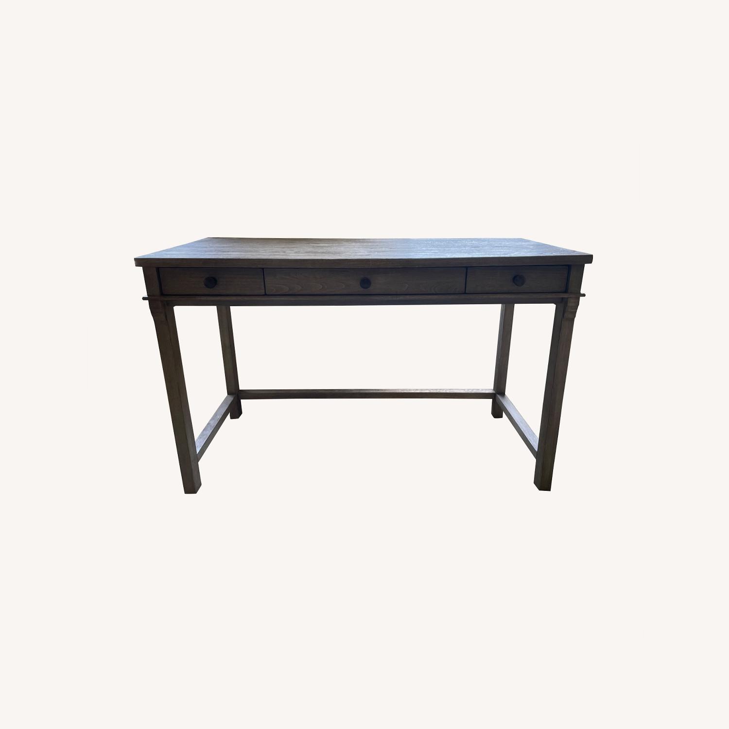 Pottery Barn Gray Toulouse Desk - image-0