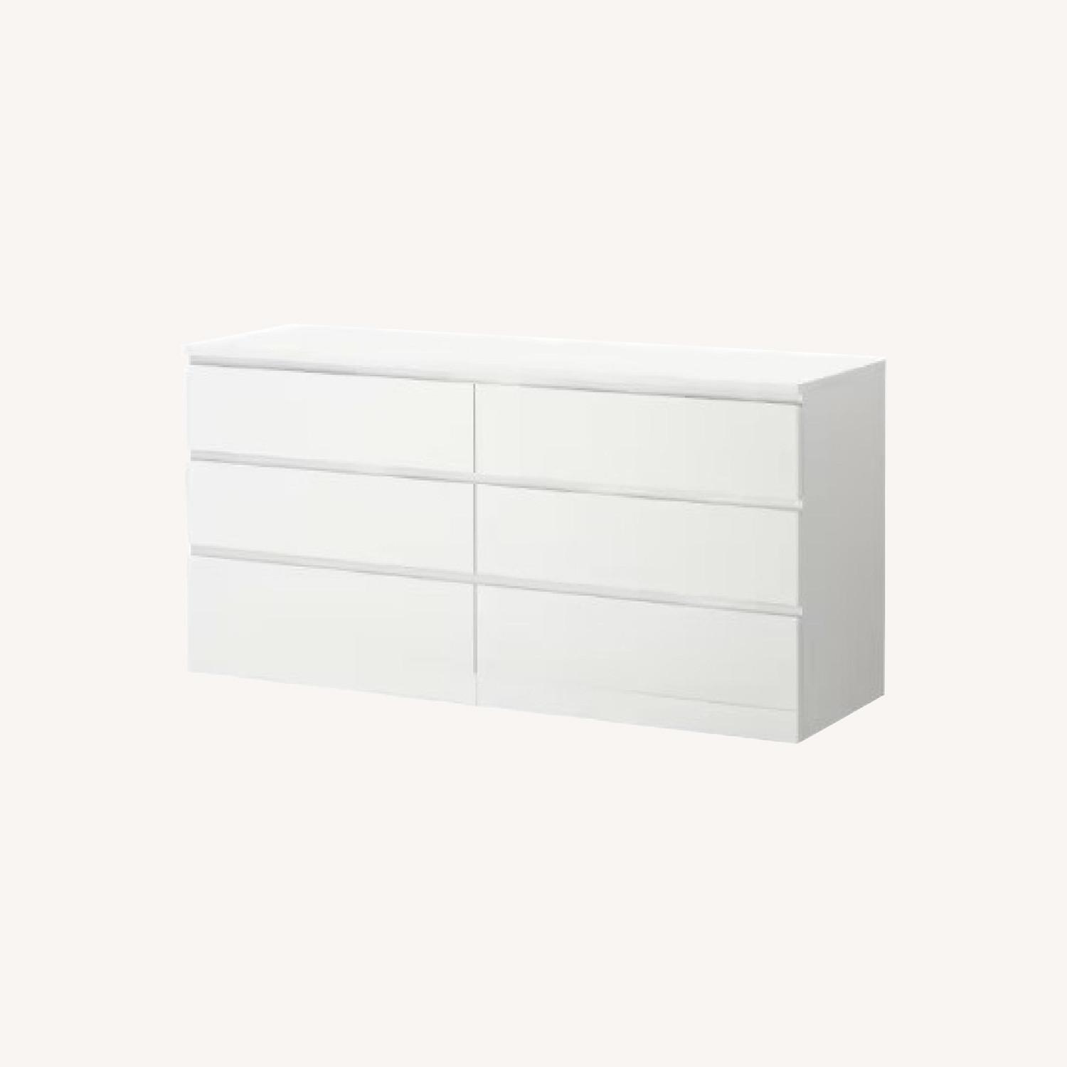 IKEA MALM 6-Drawer Dresser - image-0