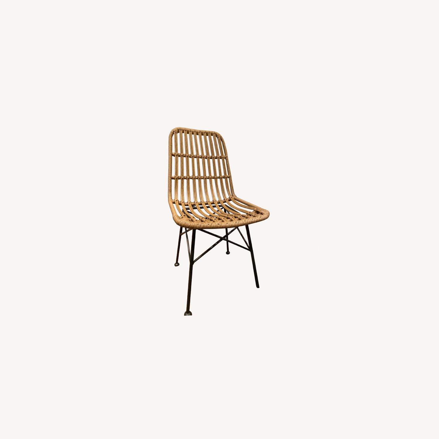 Rattan Dining Chairs (Set of 2) - image-0