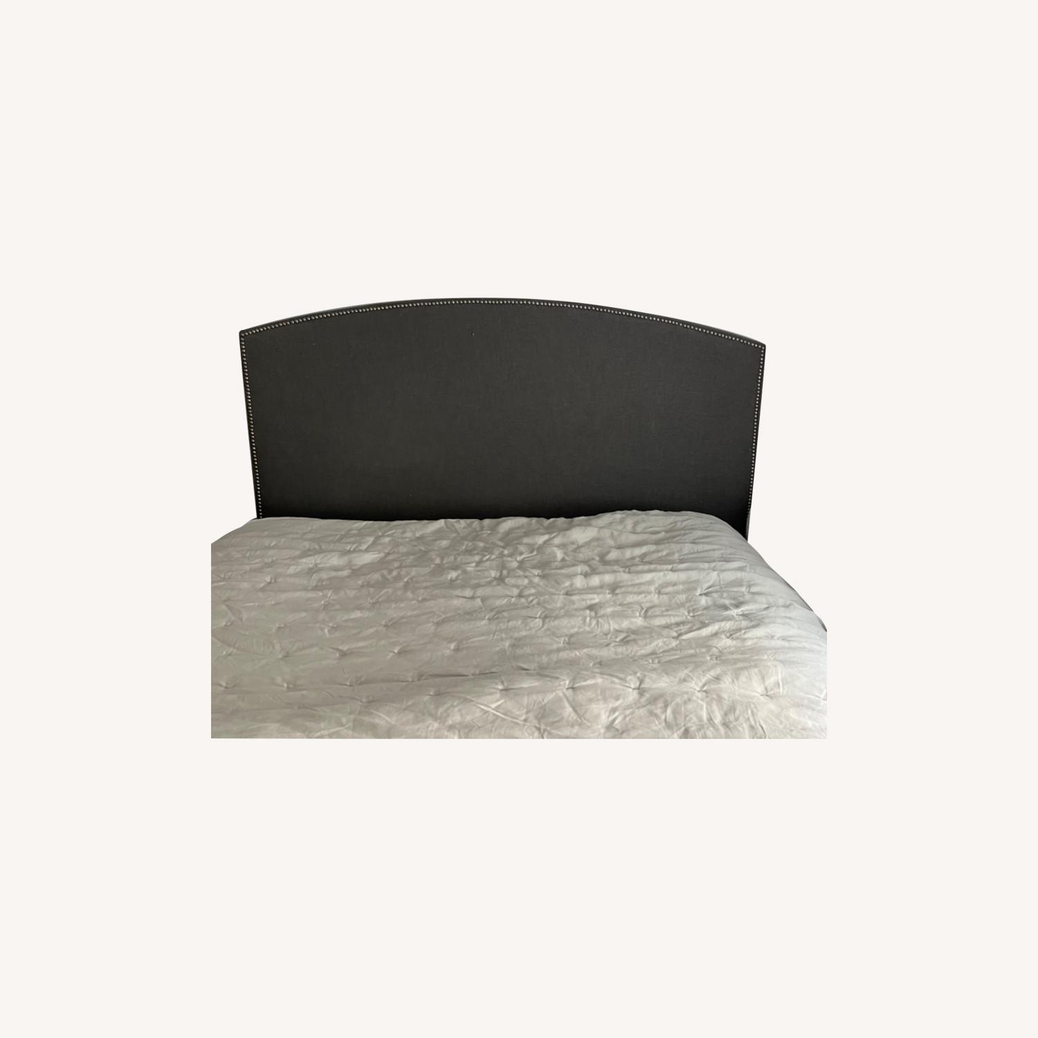 Pottery Barn Queen Size Headboard Plus Frame AptDeco