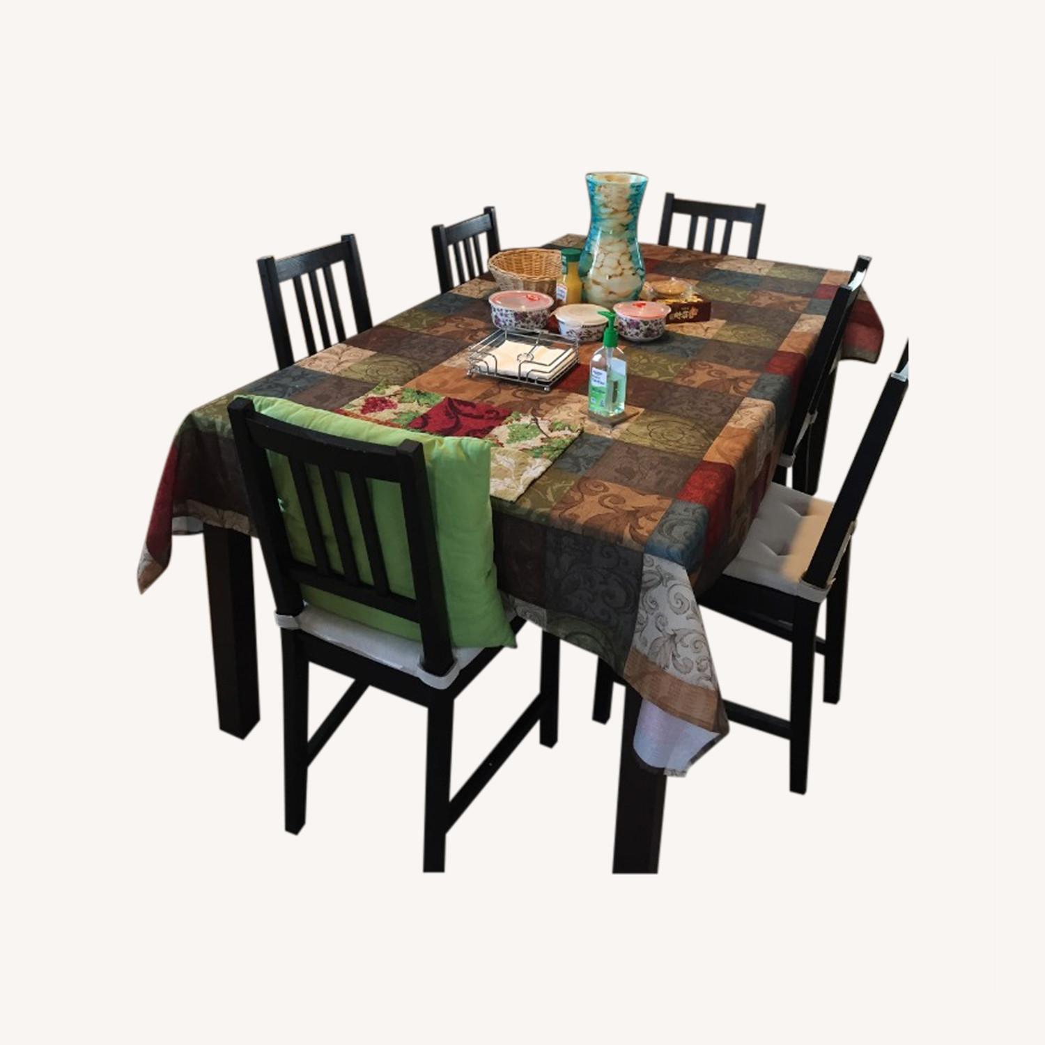 IKEA Dining Table 6 Chairs AptDeco
