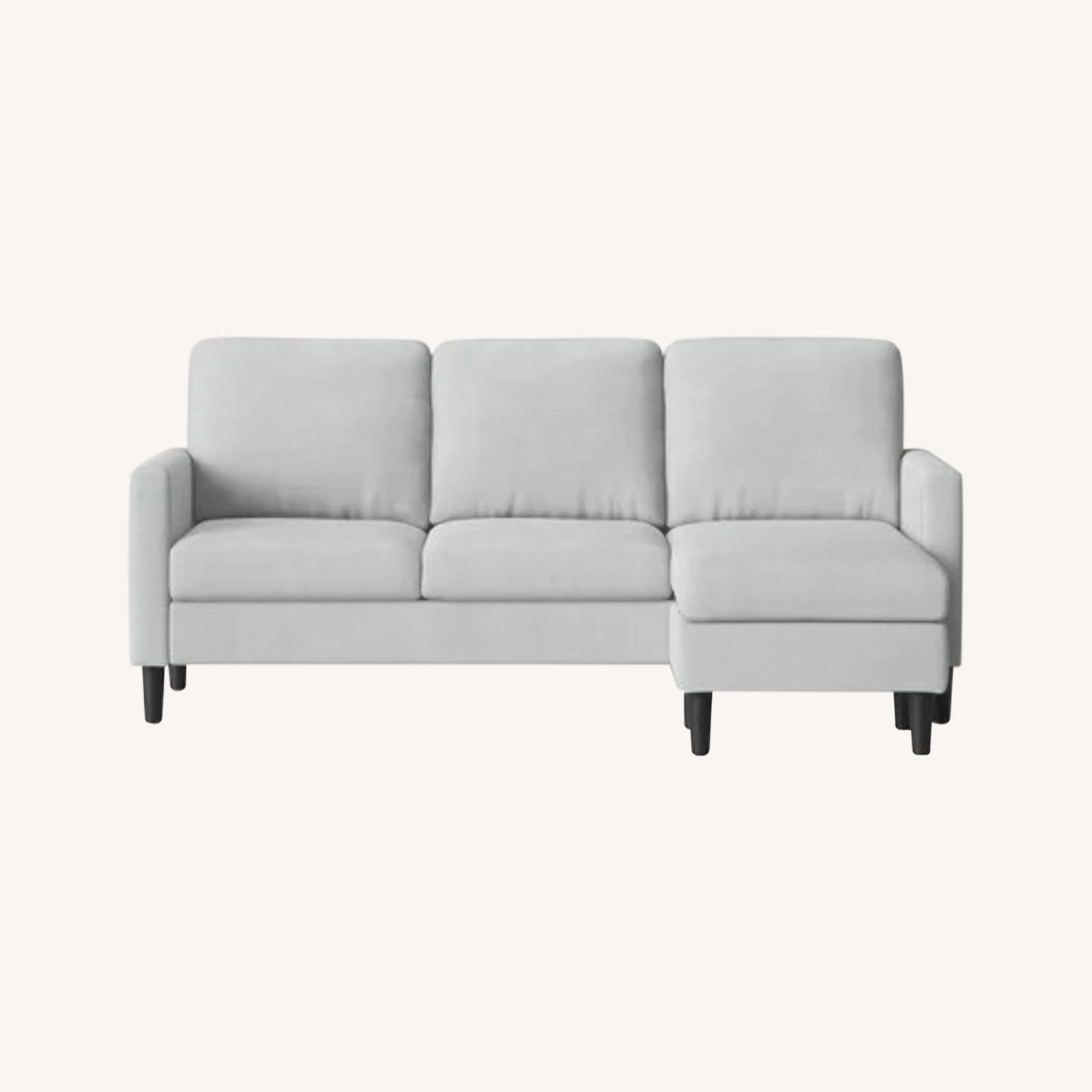 Light Gray Target Reversible Sectional AptDeco