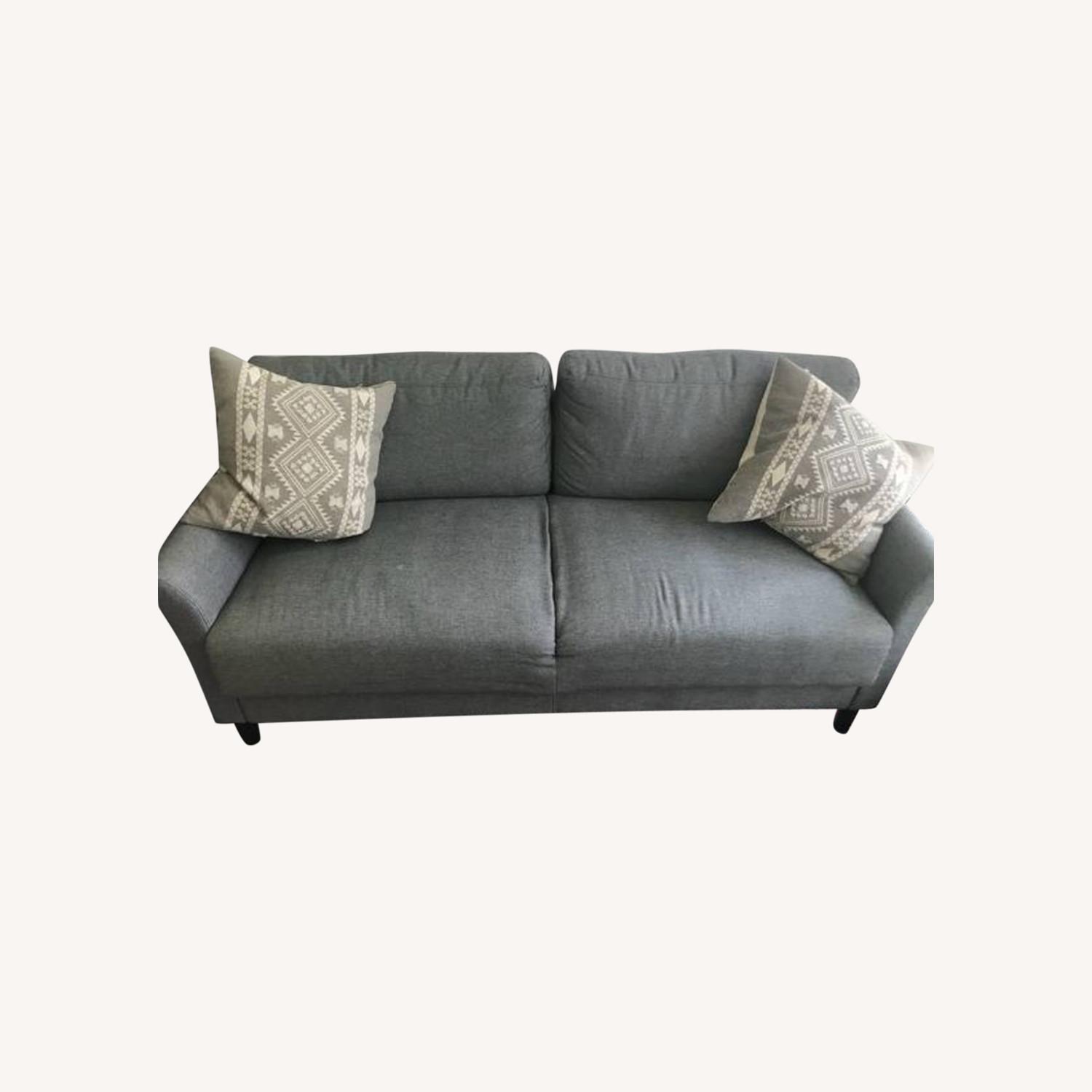 Wayfair Grey Couch AptDeco