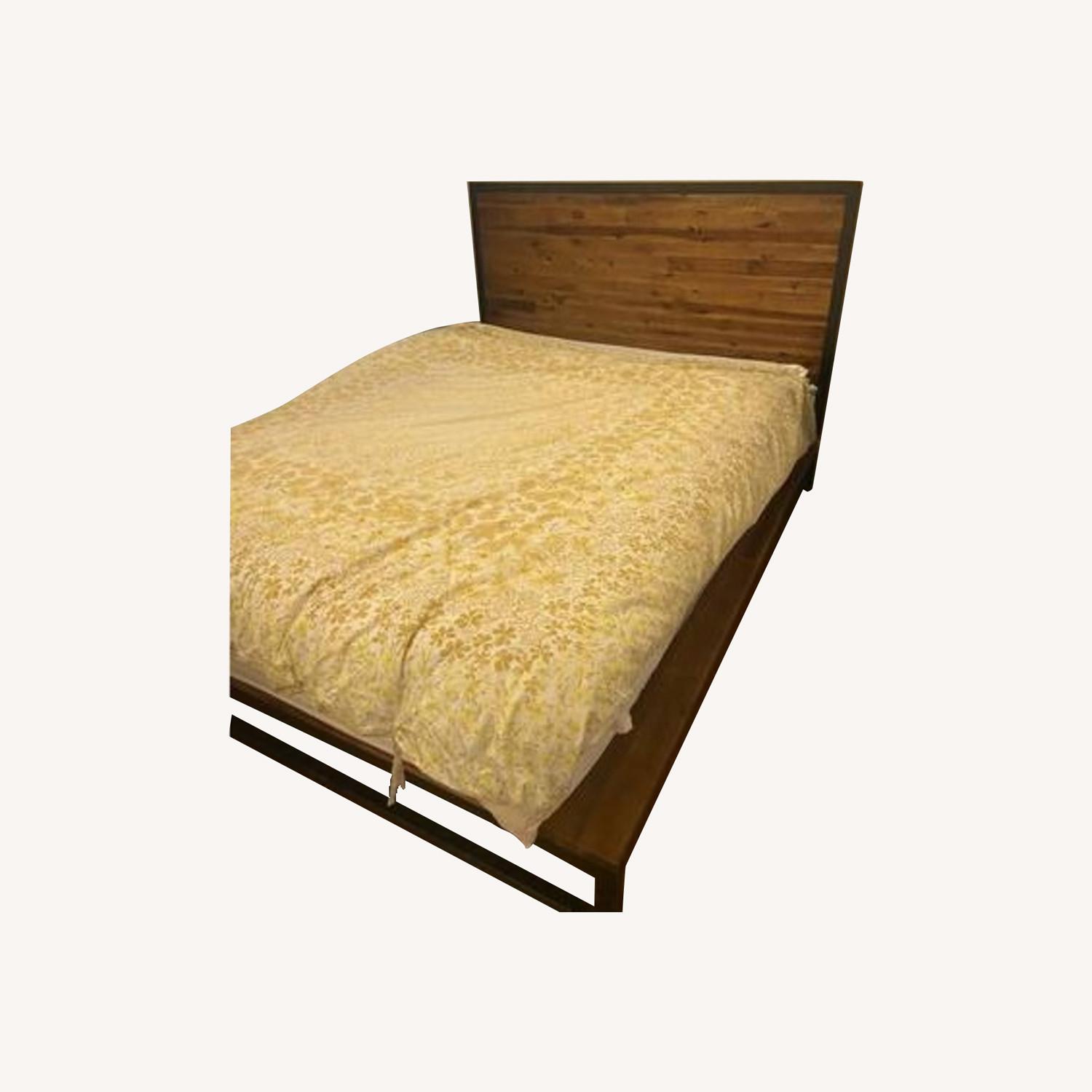 West Elm Queen Bed Frame AptDeco