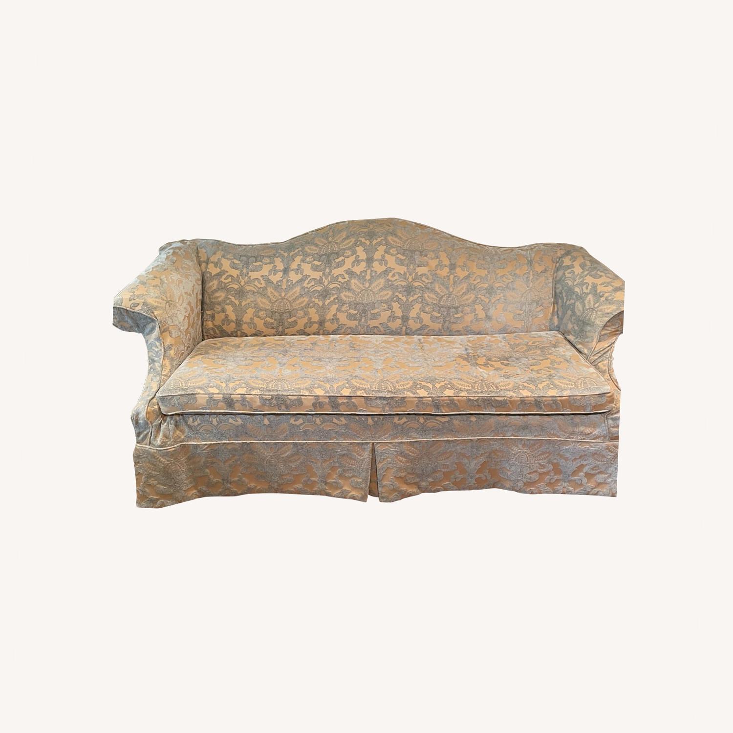 Ethan Allen Slip Cover Sofa - image-0