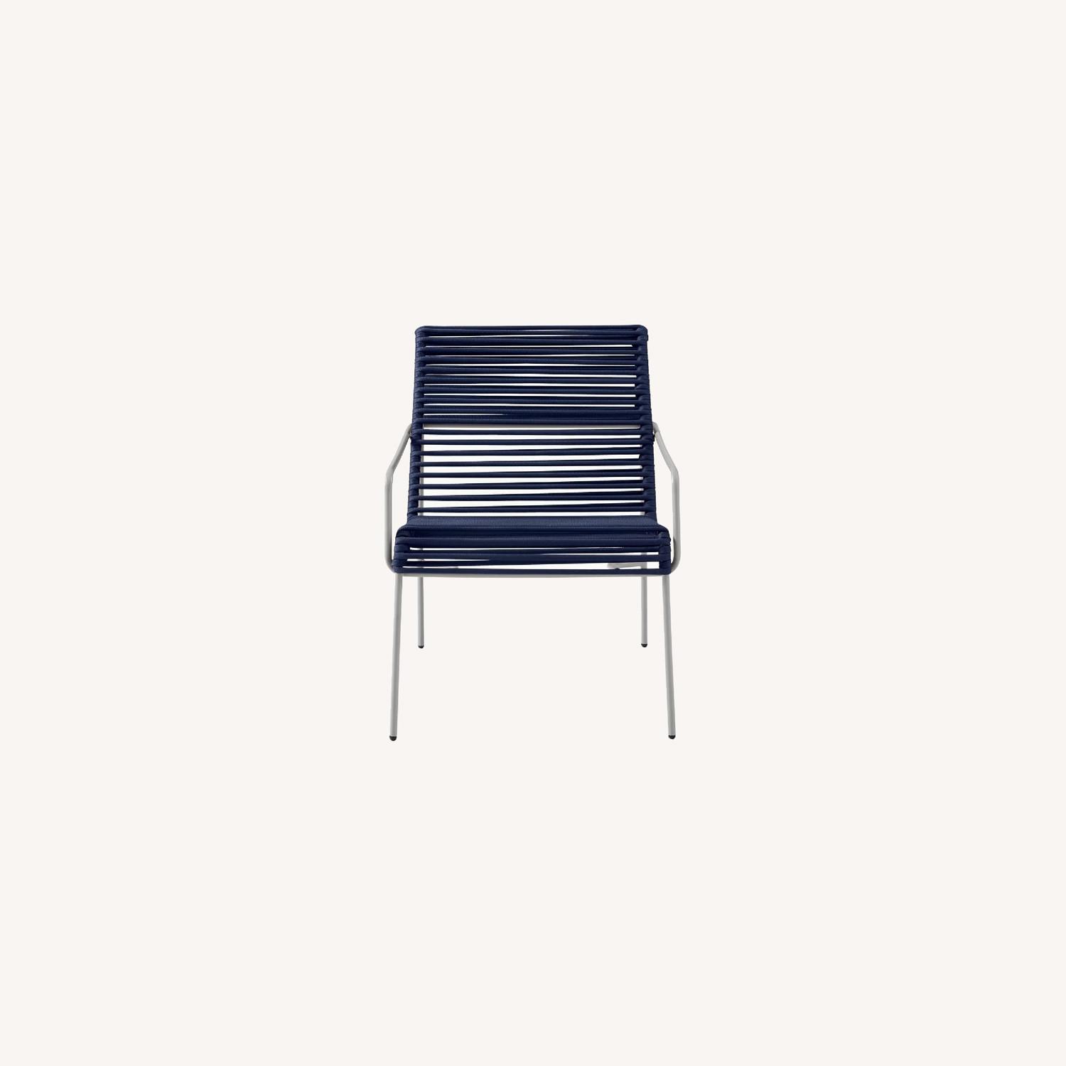 West Elm Mexa Outdoor Lounge Chair Set of 2 AptDeco
