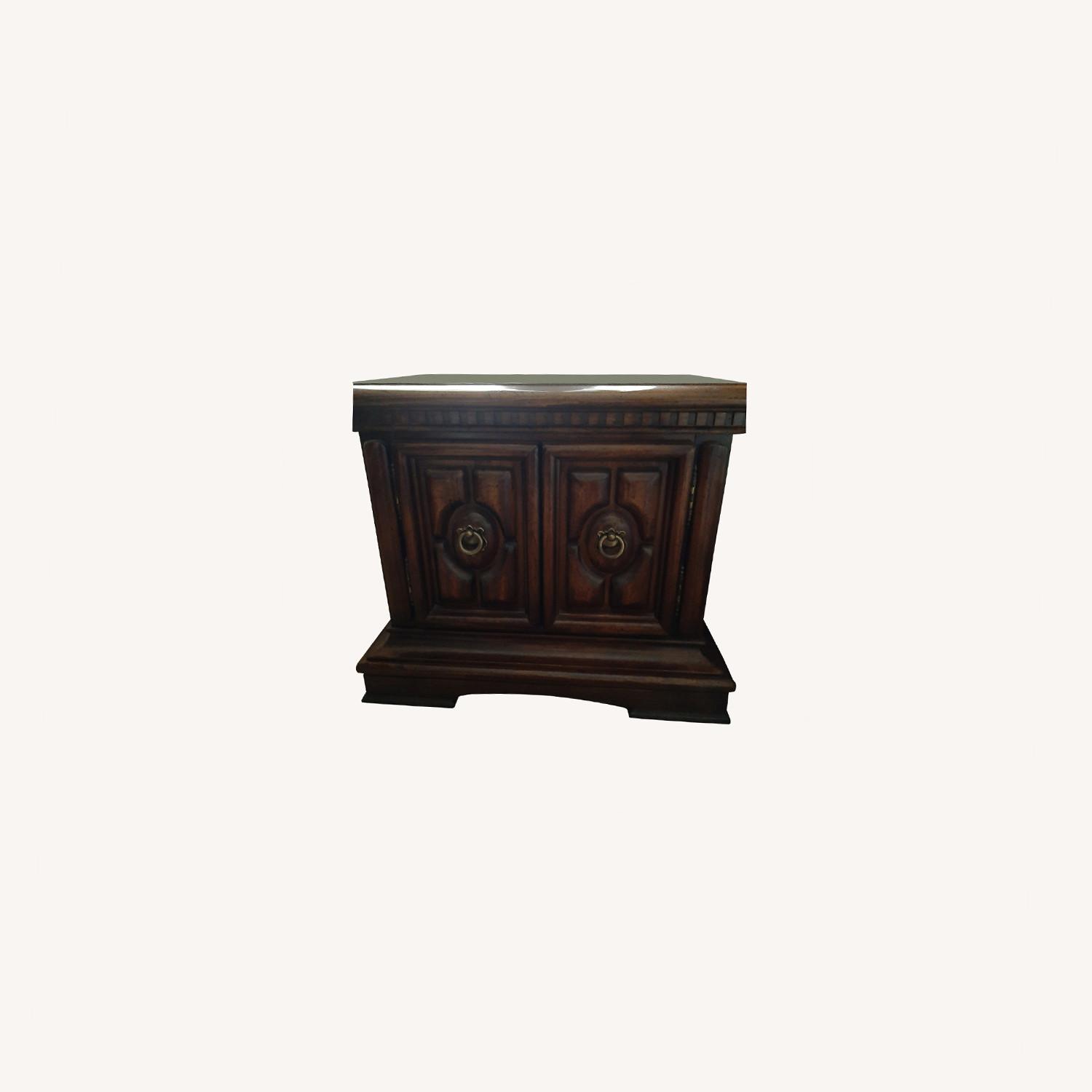 Solid Hardwood Nightstand - image-0