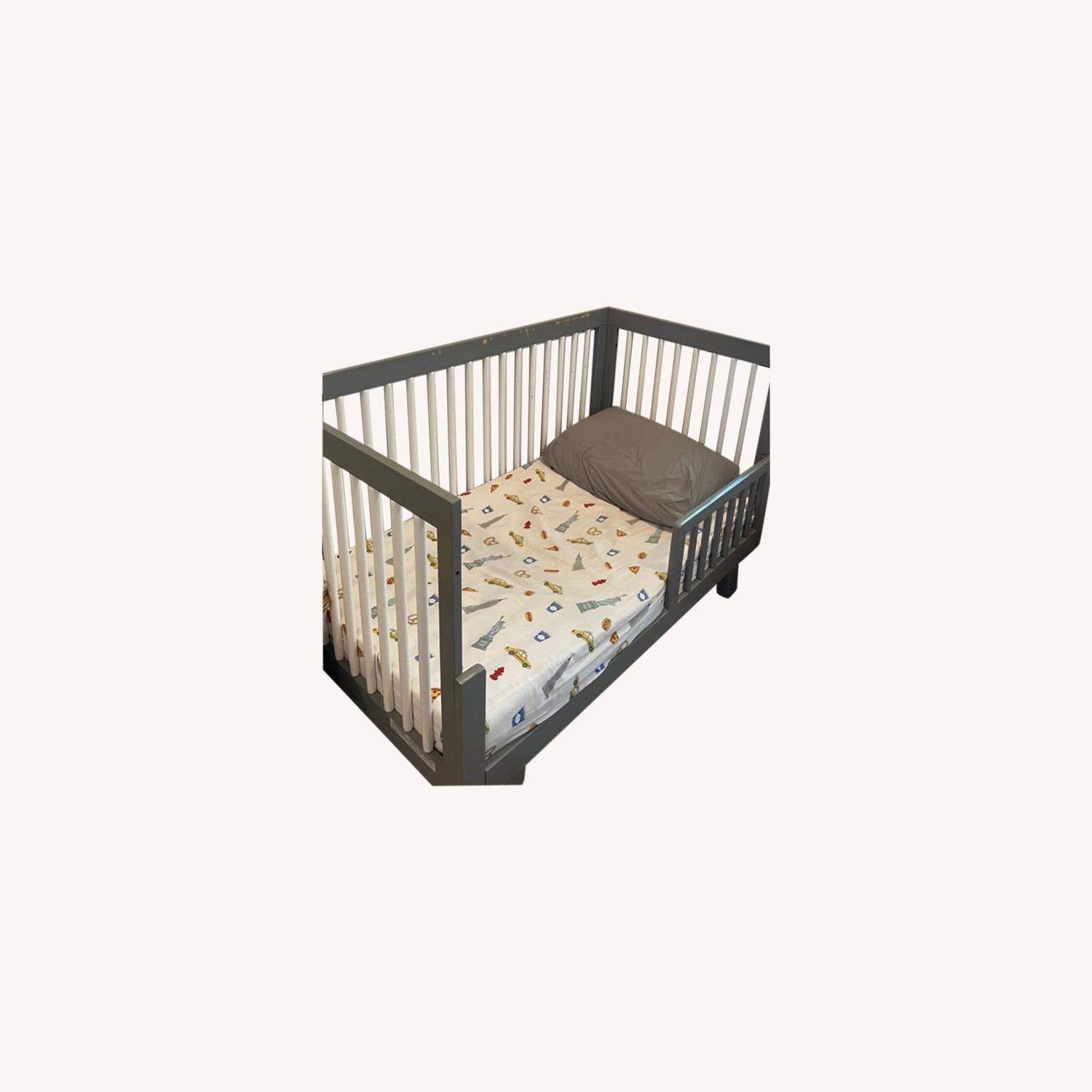 Babyletto Gray Crib AptDeco