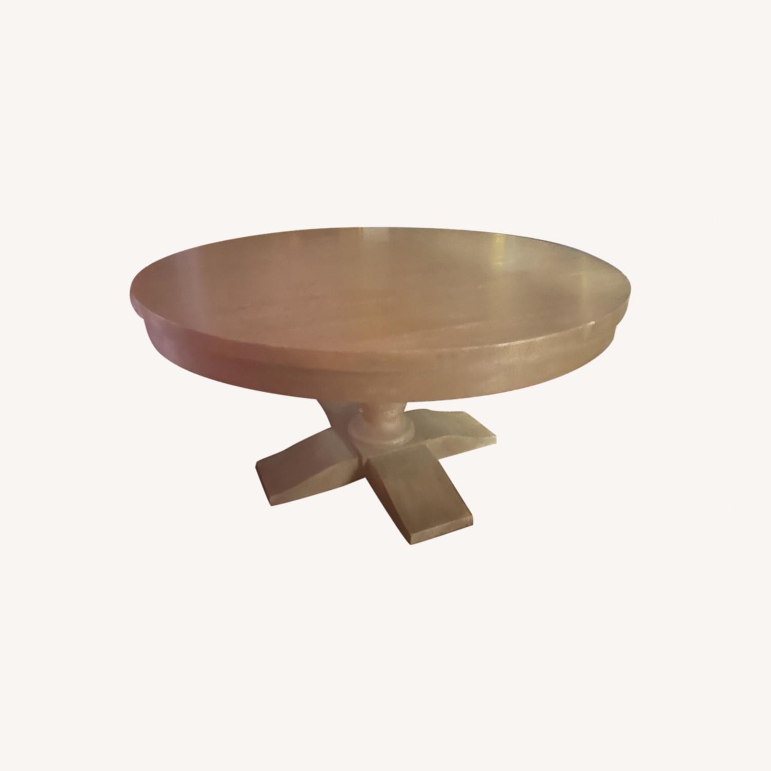 17TH C. Priory Round Dining Table AptDeco