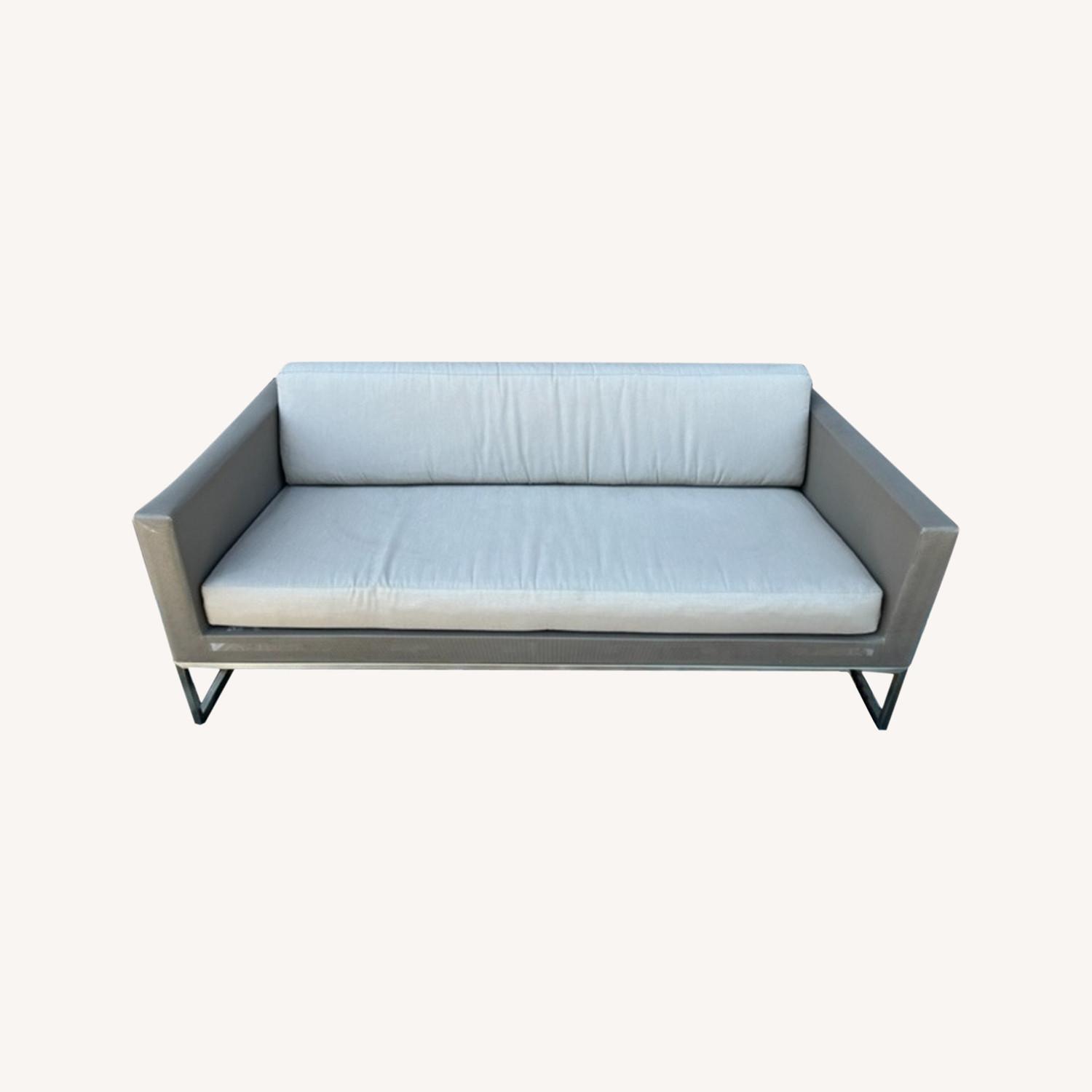 Crate and Barrel Dune Outdoor Couch AptDeco