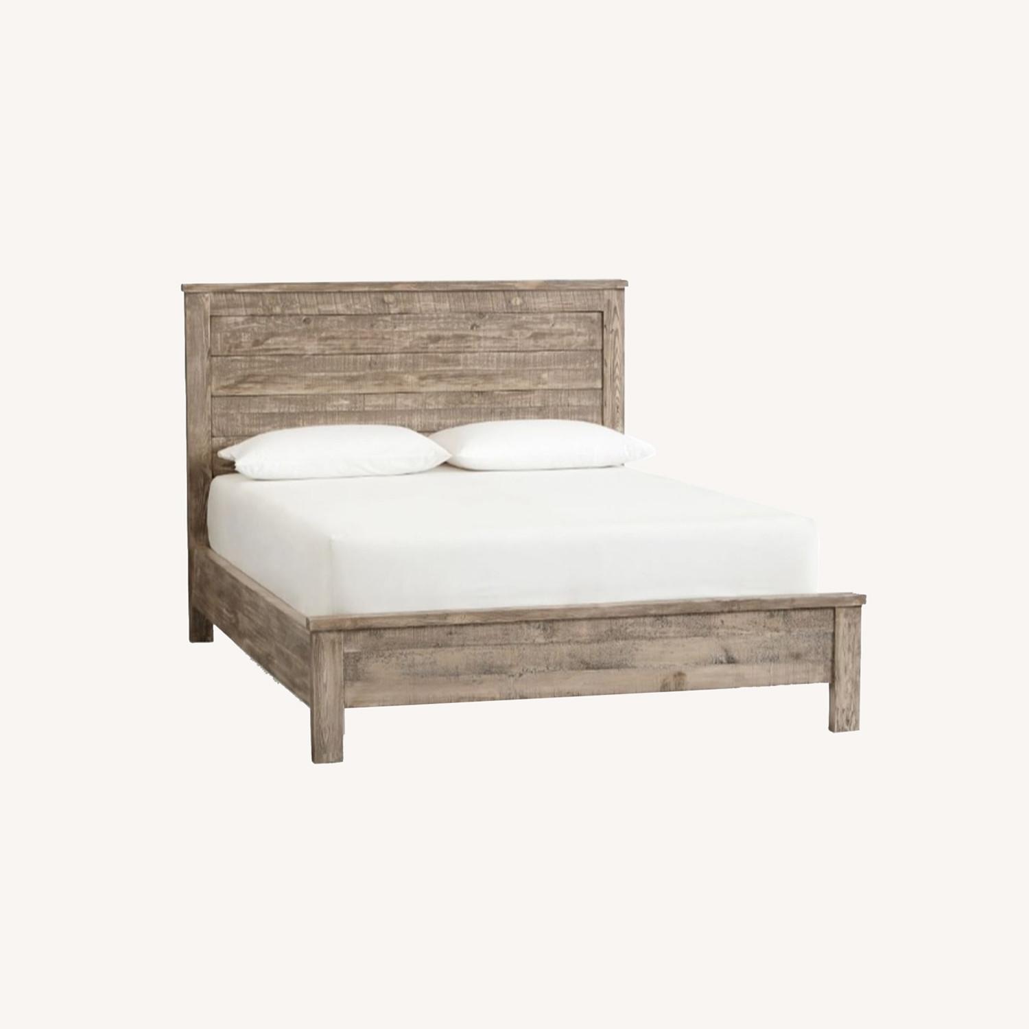 Pottery Barn Paulsen Reclaimed Wood Bed, Queen AptDeco