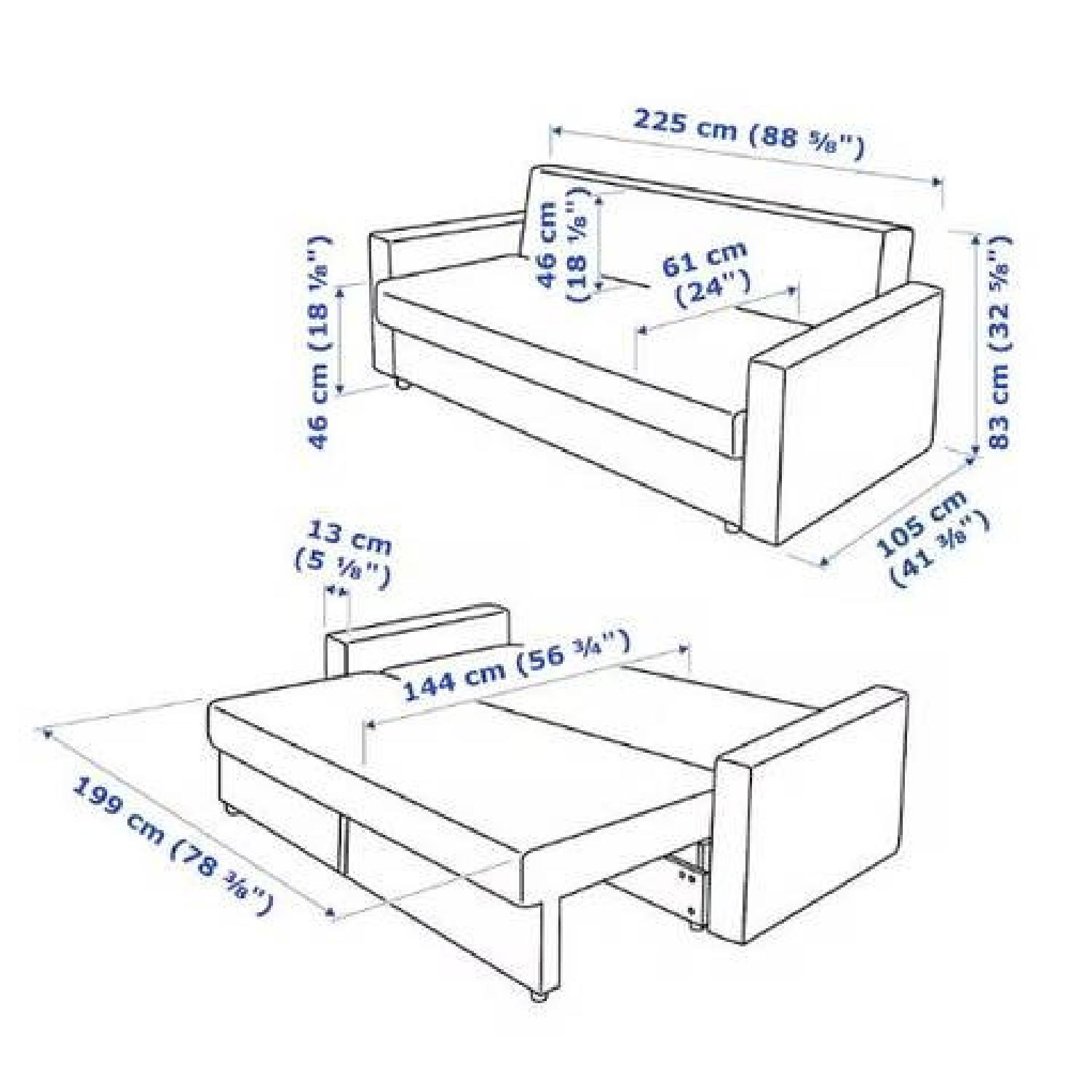 IKEA Sofa Bed (Friheten) - image-4