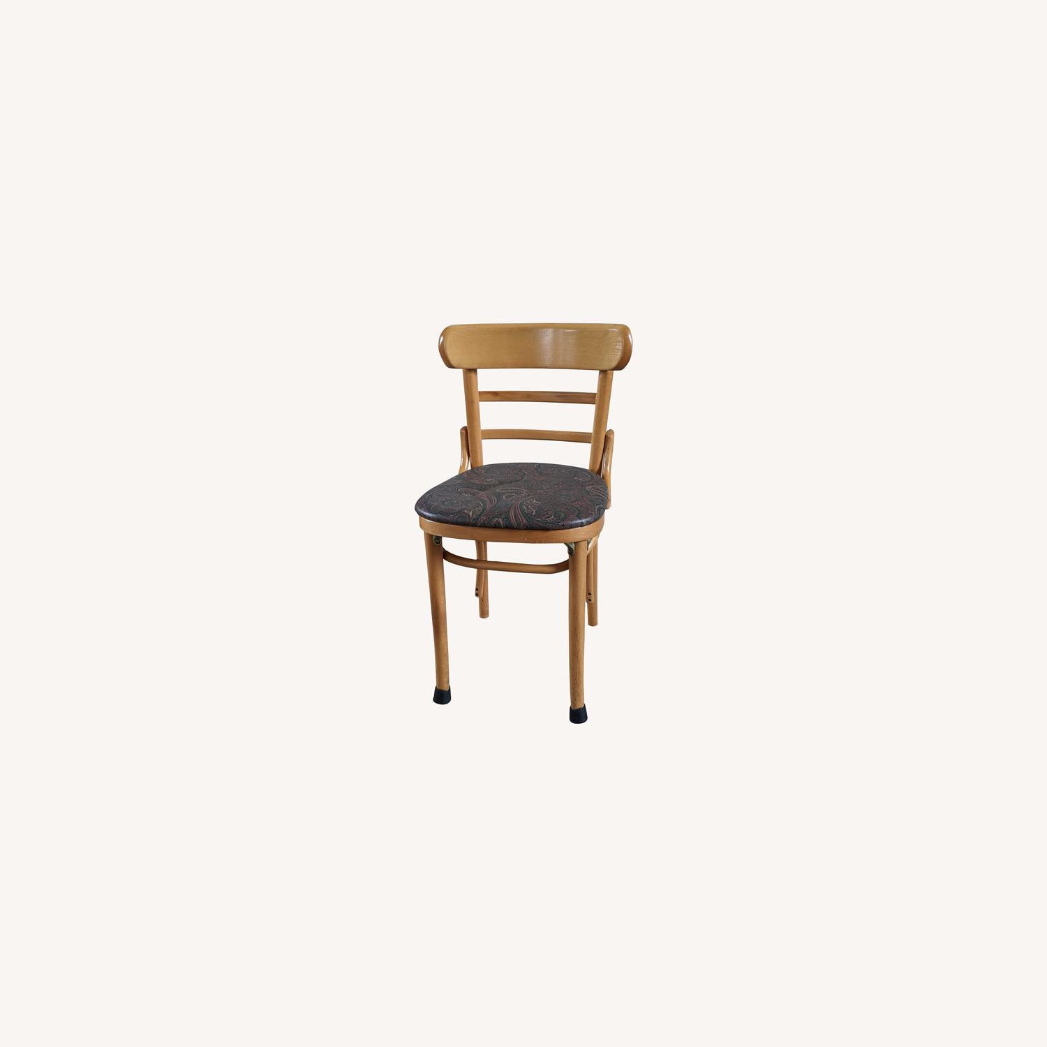 Wooden Upholstered Chair - image-0