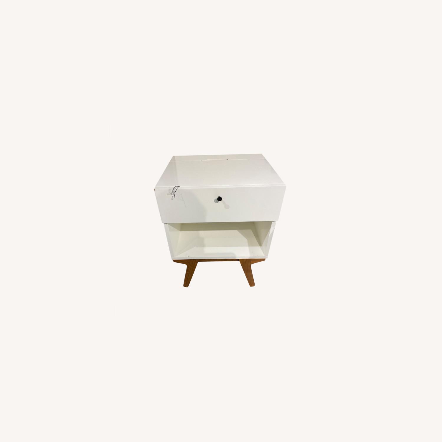 West Elm Modern Charging Nightstand AptDeco