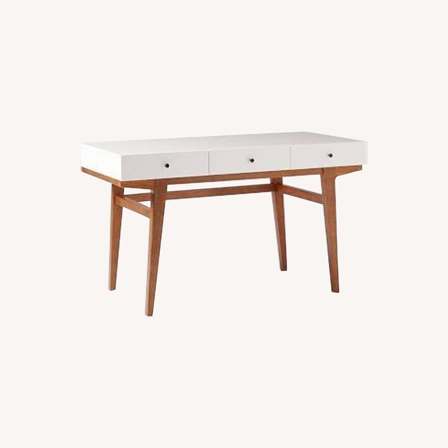 West Elm Modern Desk AptDeco