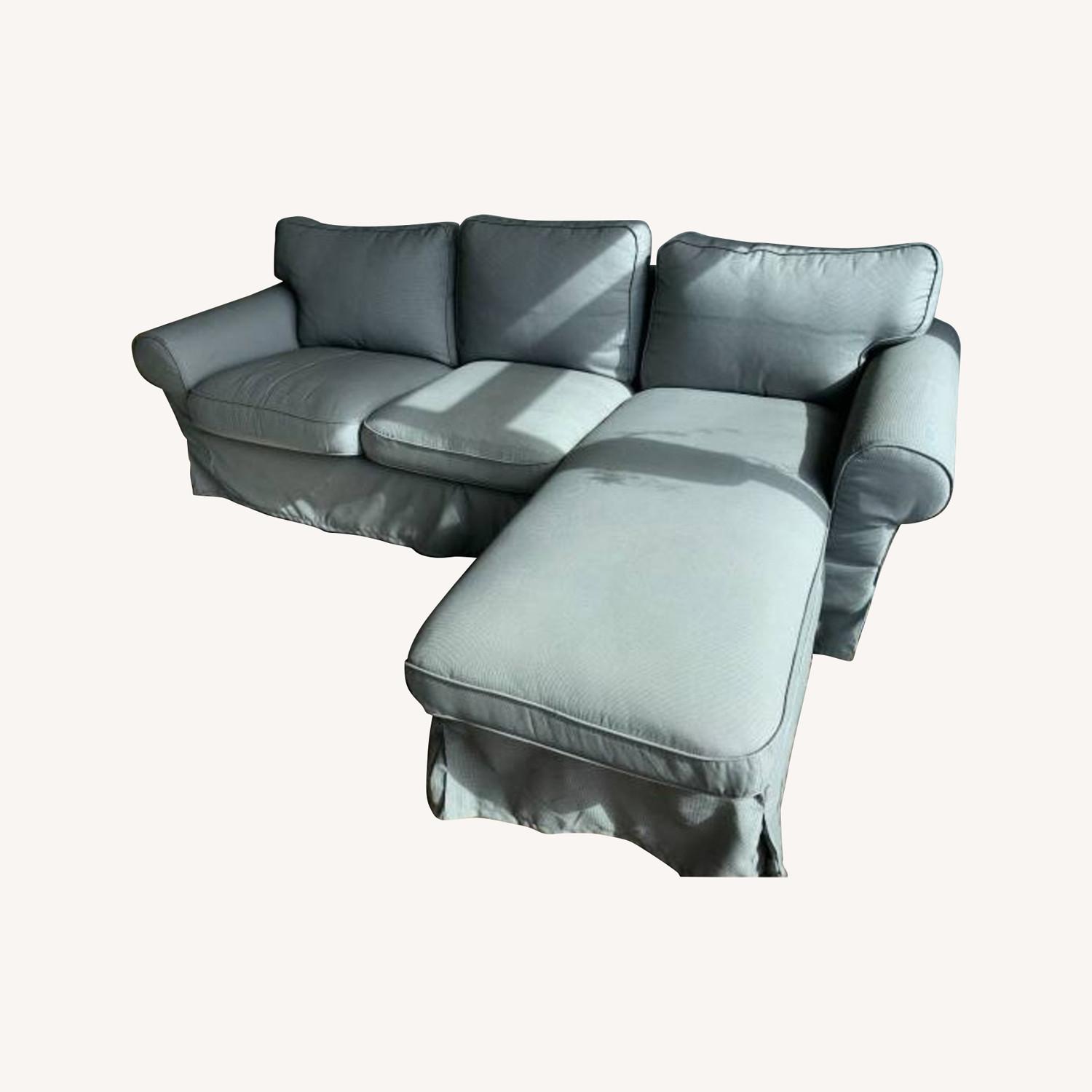IKEA UPPLAND Sofa With Chaise AptDeco
