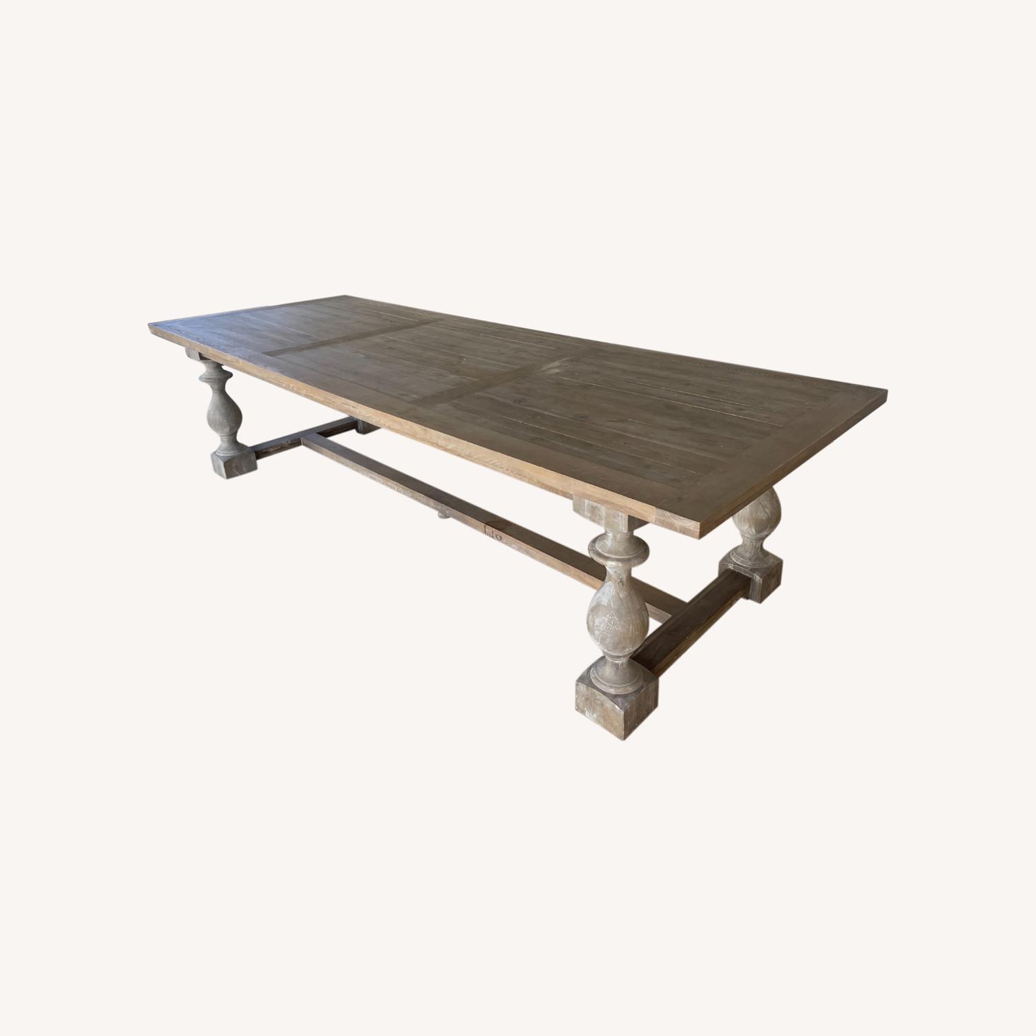Restoration Hardware Rectangular Dining Table - image-0