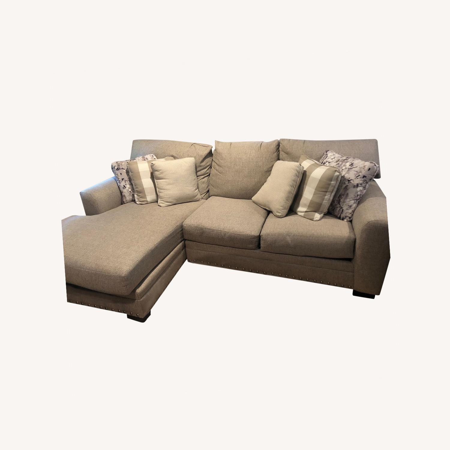 Bobs Cottage Chic 2 piece Sectional AptDeco