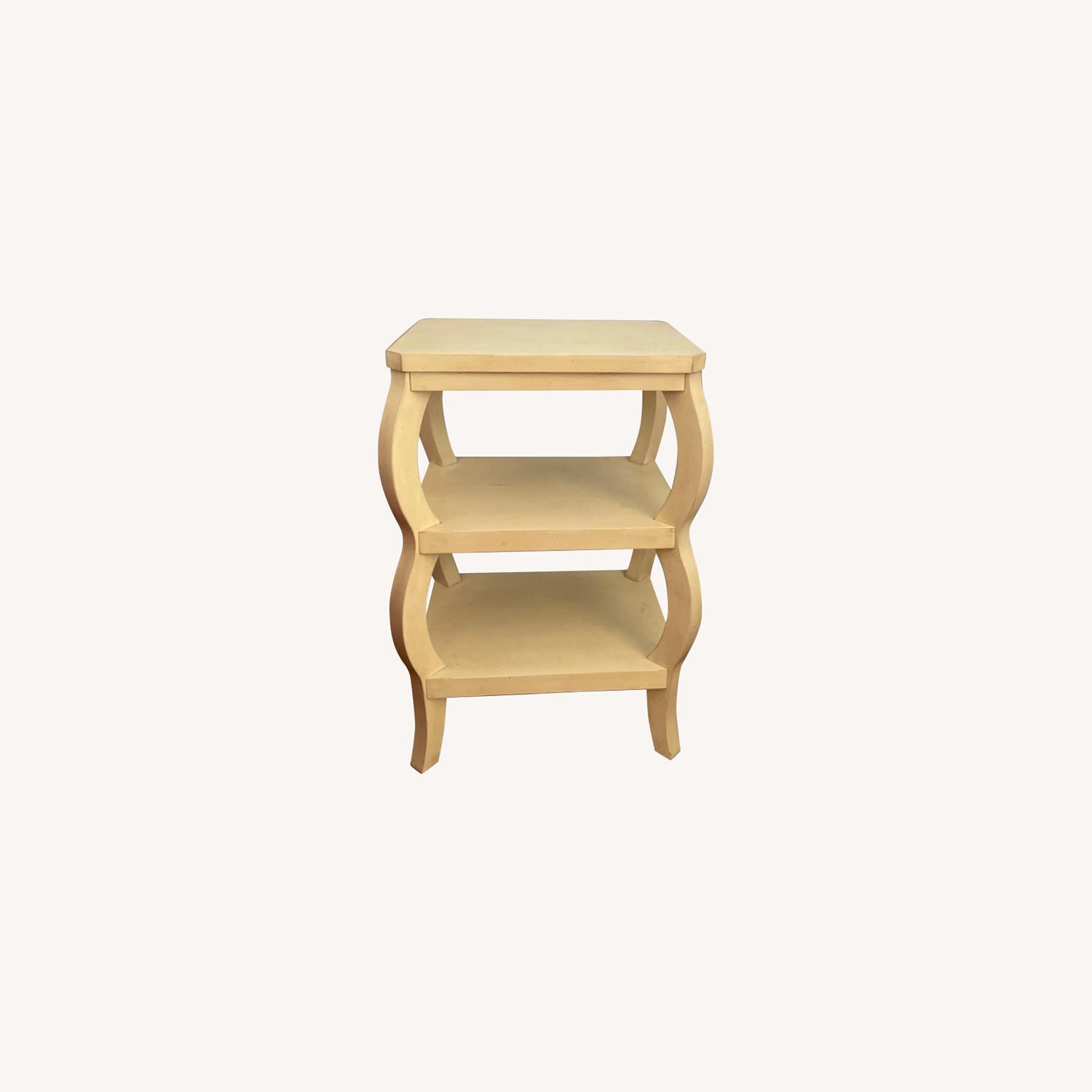 Natural Color Side Table - image-0