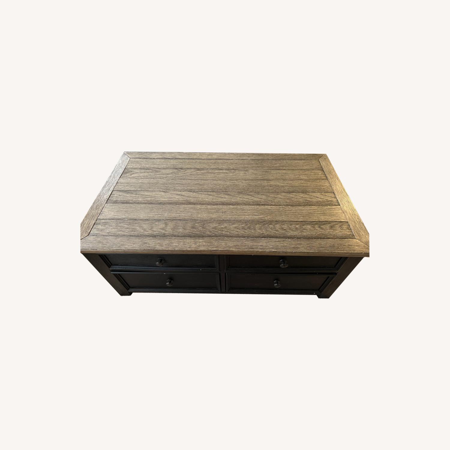 Ashley Tyler Creek Coffee Table with Lift Top AptDeco