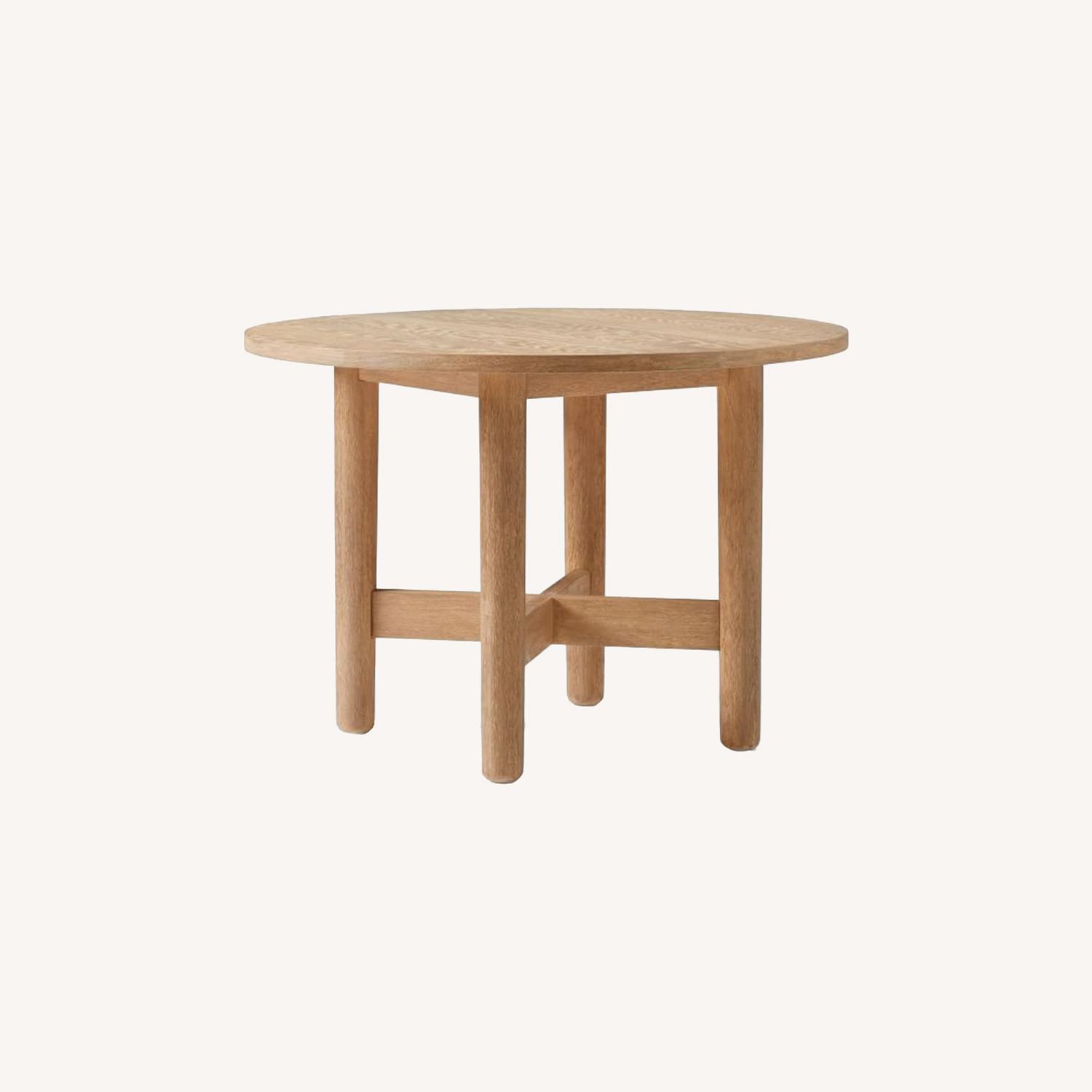 West Elm Hargrove Round Dining Table AptDeco