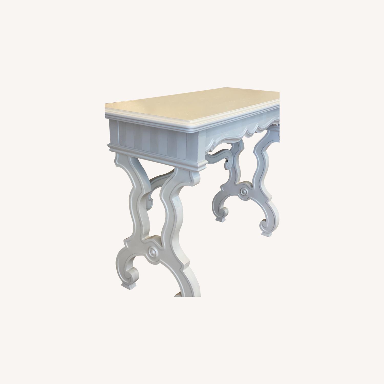 Solid Wood Side Table - image-0