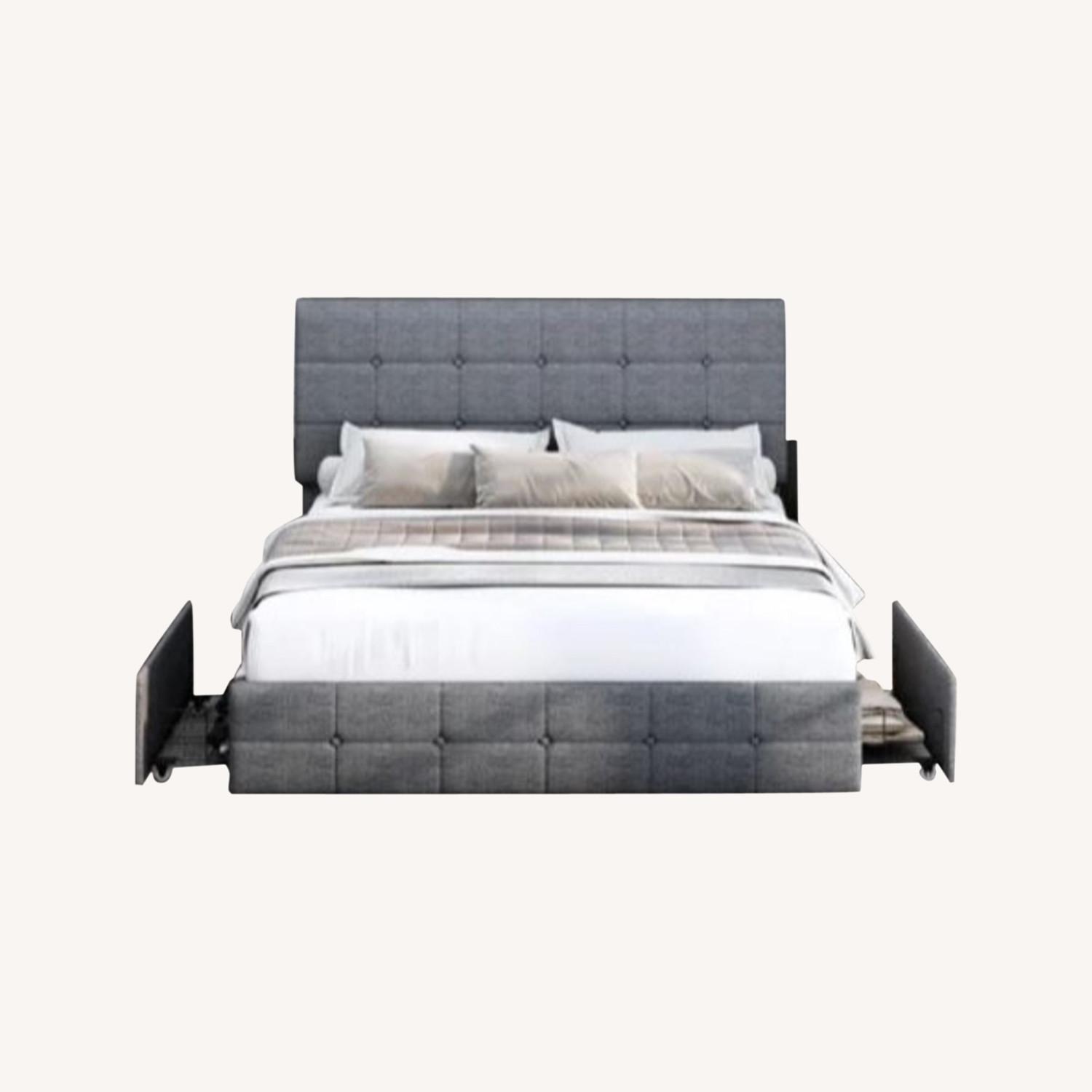 Wayfair Full Size Storage Platform Bed - image-0