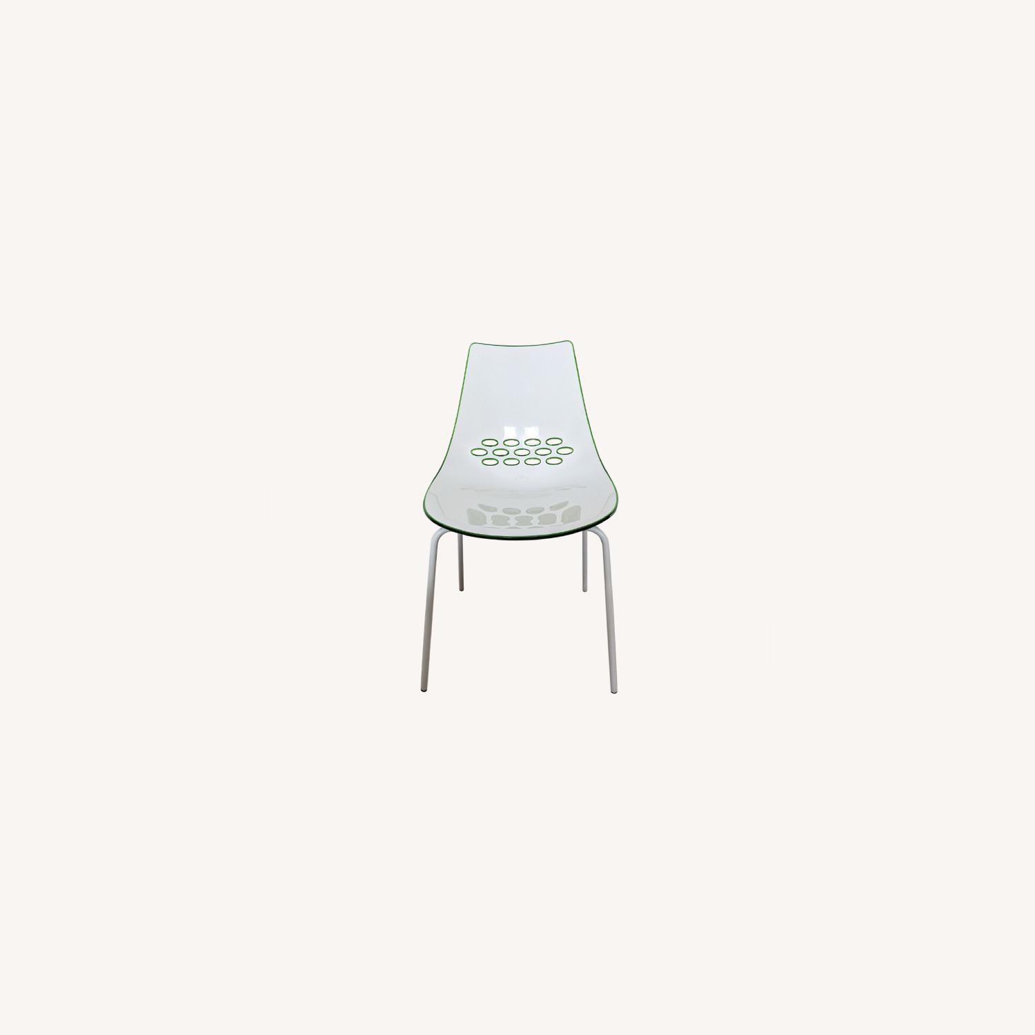 HR106 【Italy made】コヌビア　ジャム　Calligaris Italian Modern JAM Chairs from Calligaris, 1990s, Set of 4