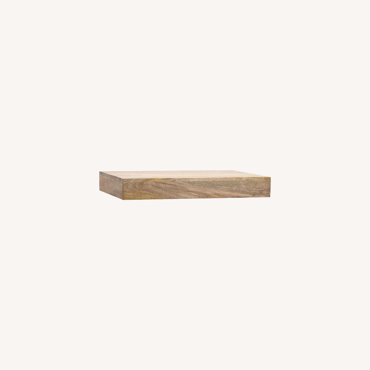 Pottery Barn Brighton Floating Wood Shelves AptDeco
