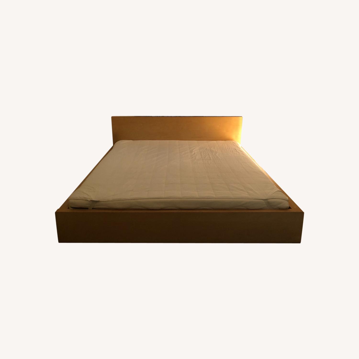 IKEA King Bed Frame with Headboard AptDeco