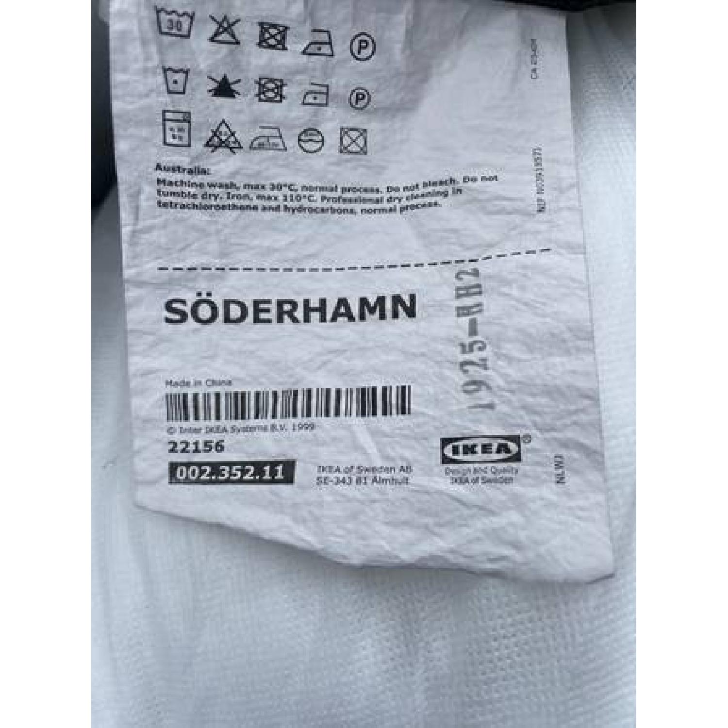 IKEA Dark Gray Modular Sectional with Reversible Chaise - image-5