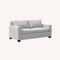 West Elm Henry 76 Sofa, Performance Velvet (Dove Grey)