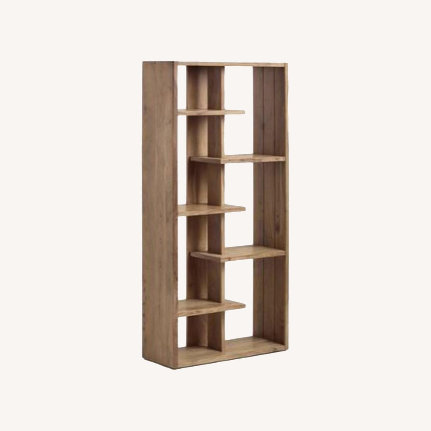 Natural Acacia Wood Fletcher Bookshelf - image-0