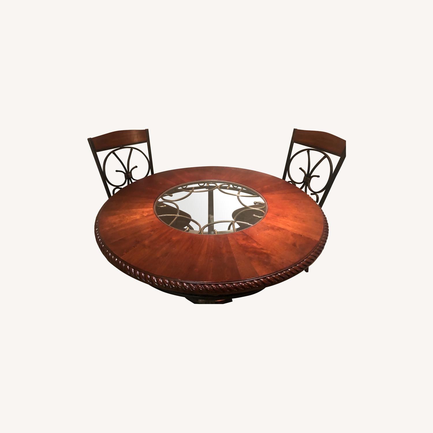 5pc Signature Ashley Glambrey Dining Set AptDeco