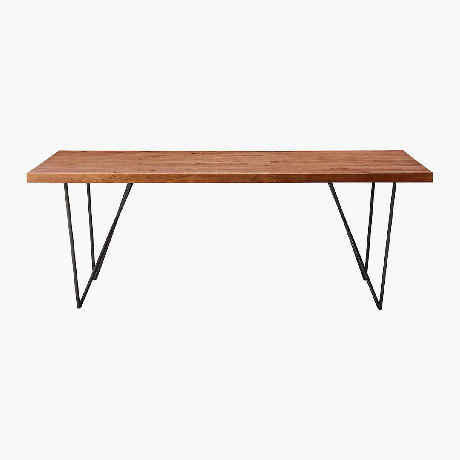 CB2 Dylan Acacia Wood Dining Table - image-8
