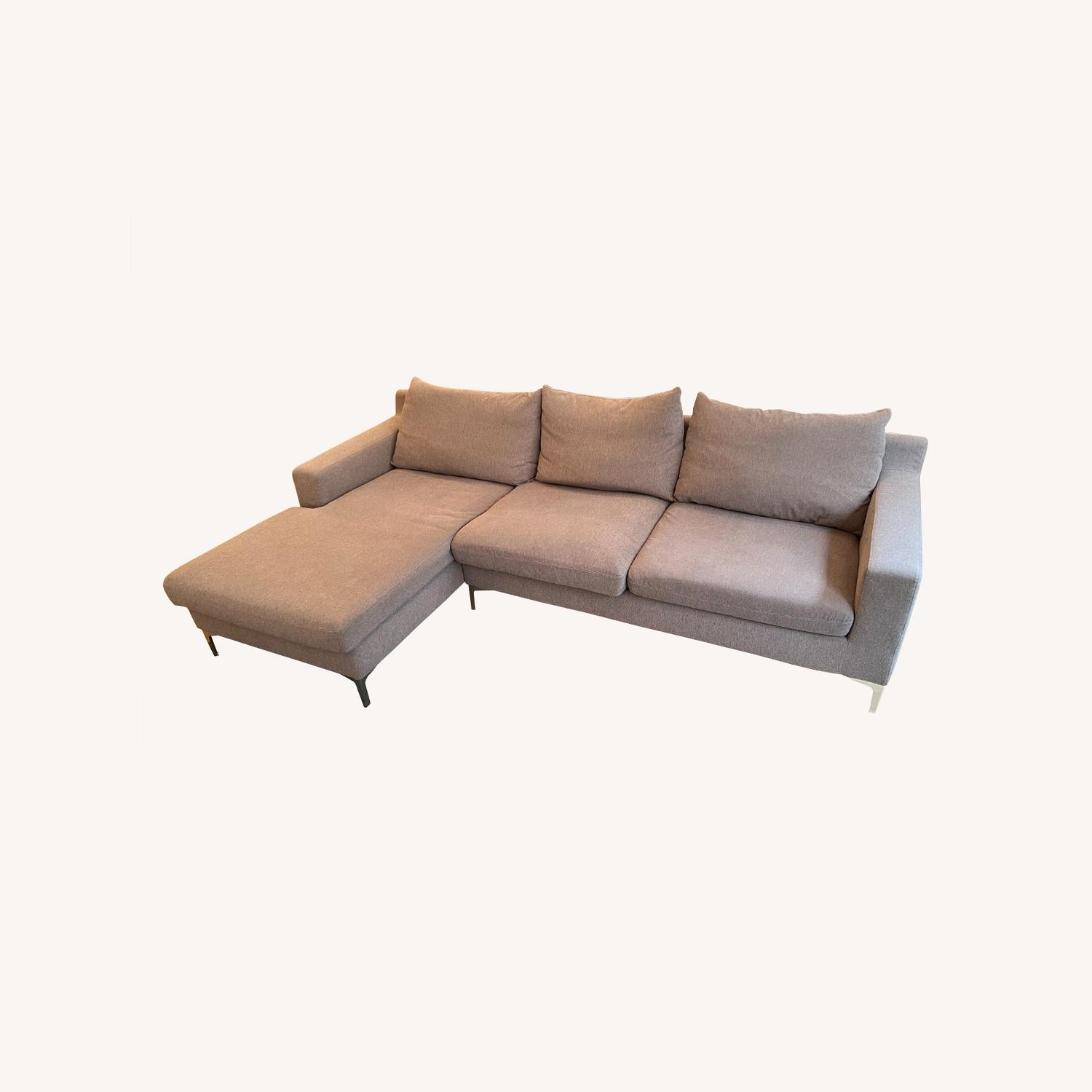 Interior Define LShaped Sectional Sloan Ash AptDeco