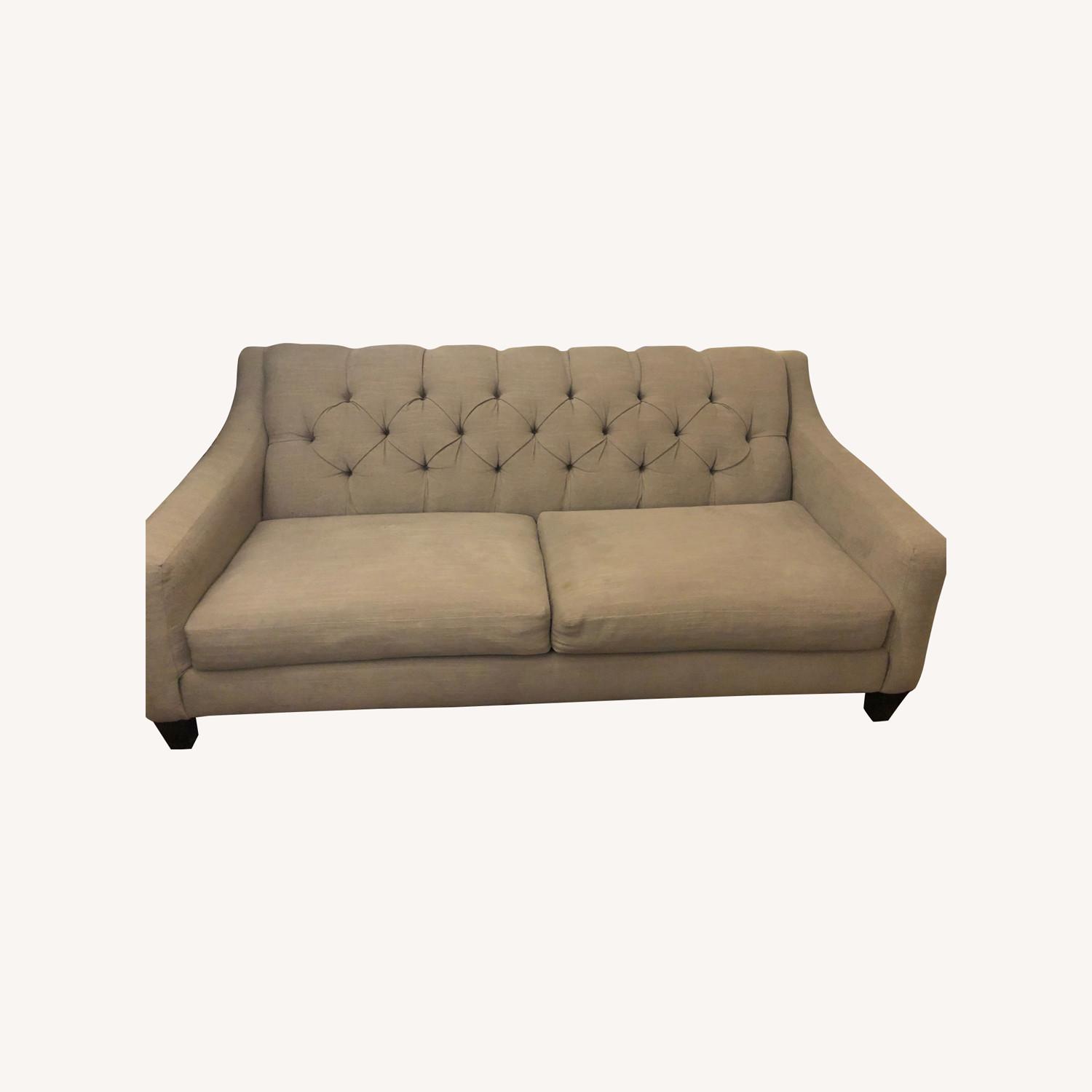 Raymour & Flanagan Grey Sofa - image-0