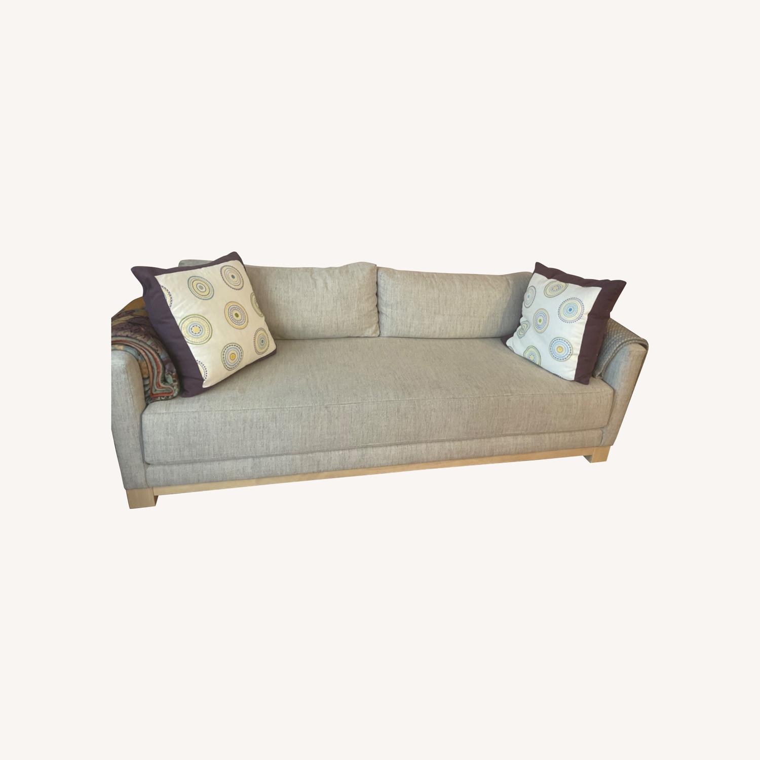 Crate & Barrel Custom Made Sofa AptDeco