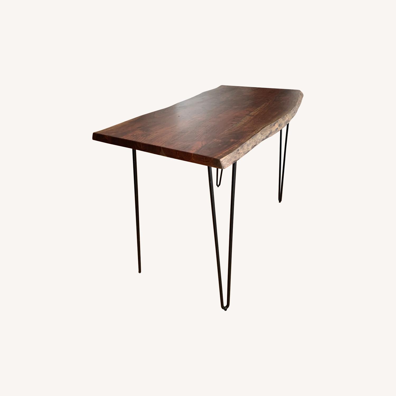 Wayfair Live Edge Wood Counter Height Dining Table - image-0