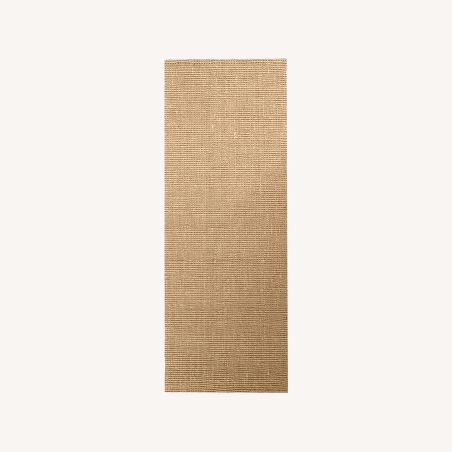 West Elm Jute Rug Runner AptDeco