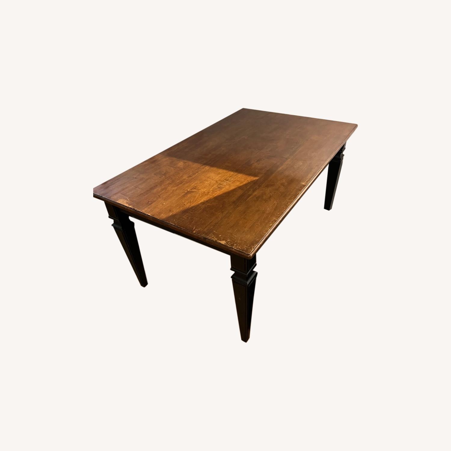 Ethan Allen Custom Dining Table AptDeco