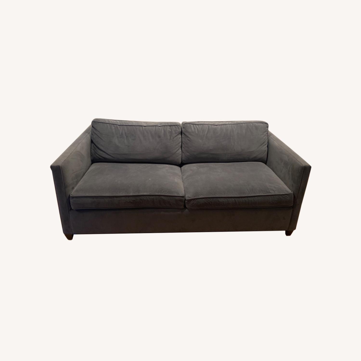 Crate & Barrel Sleeper Sofa AptDeco