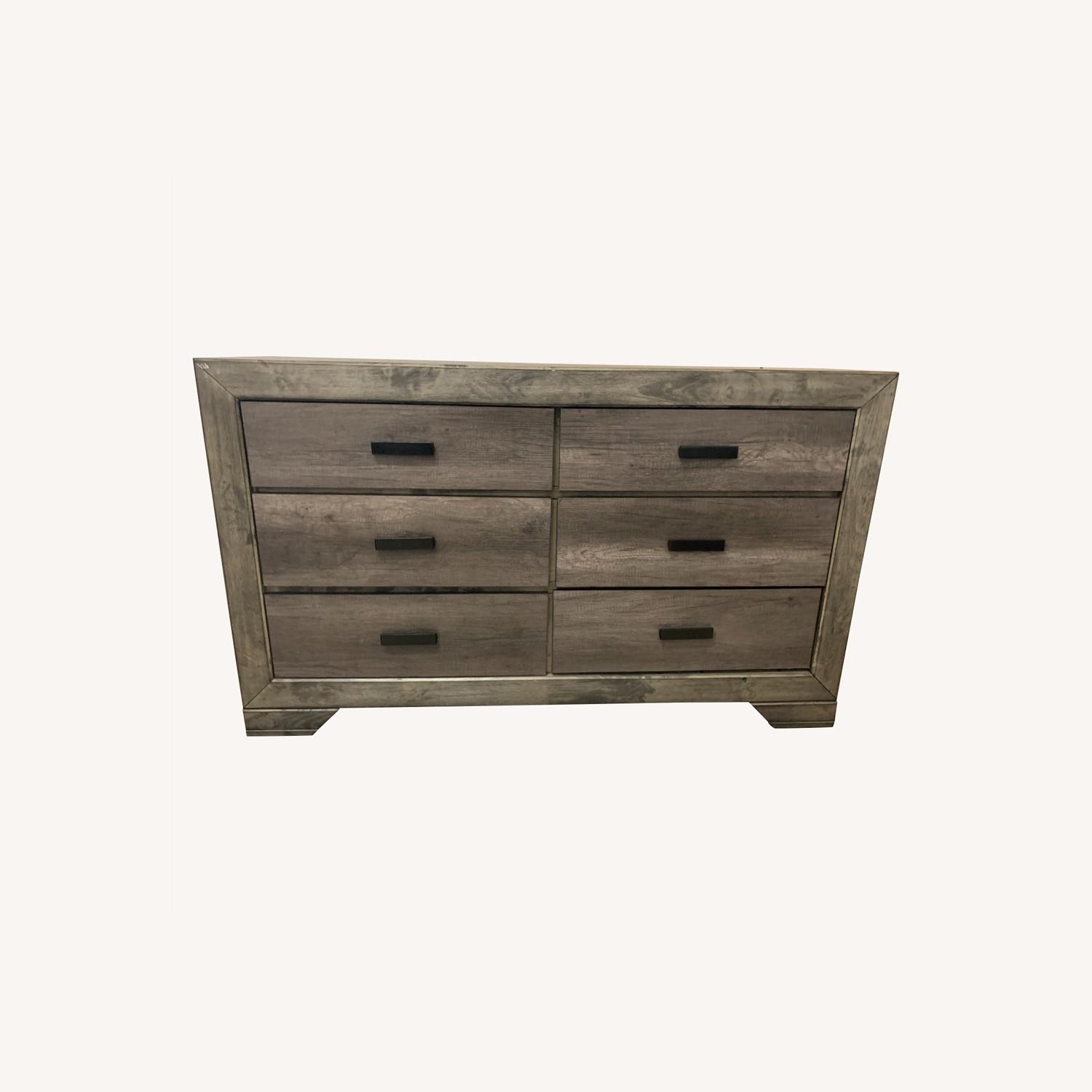 Elements Nathan Dresser in Gray Oak Lacquer AptDeco