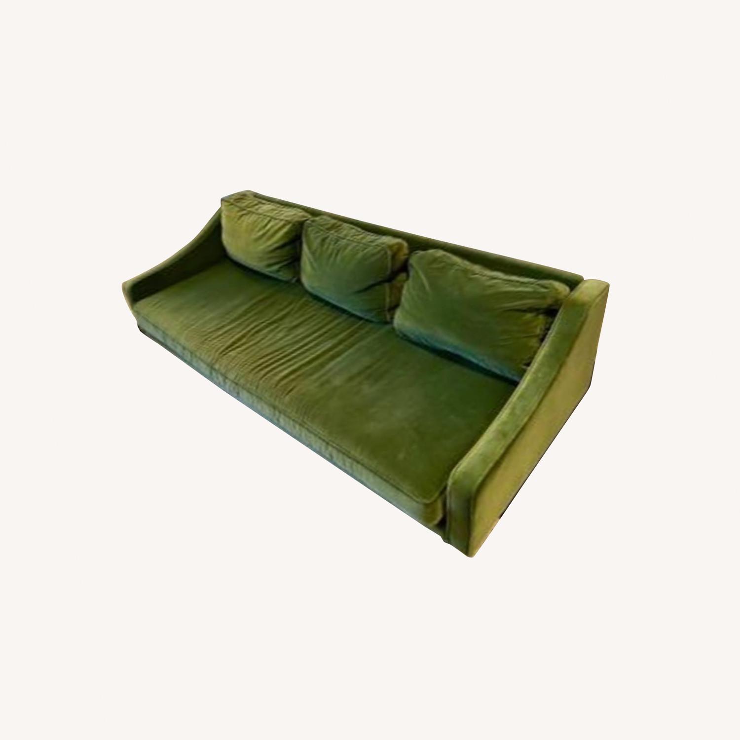 Article Green Velvet Sofa AptDeco