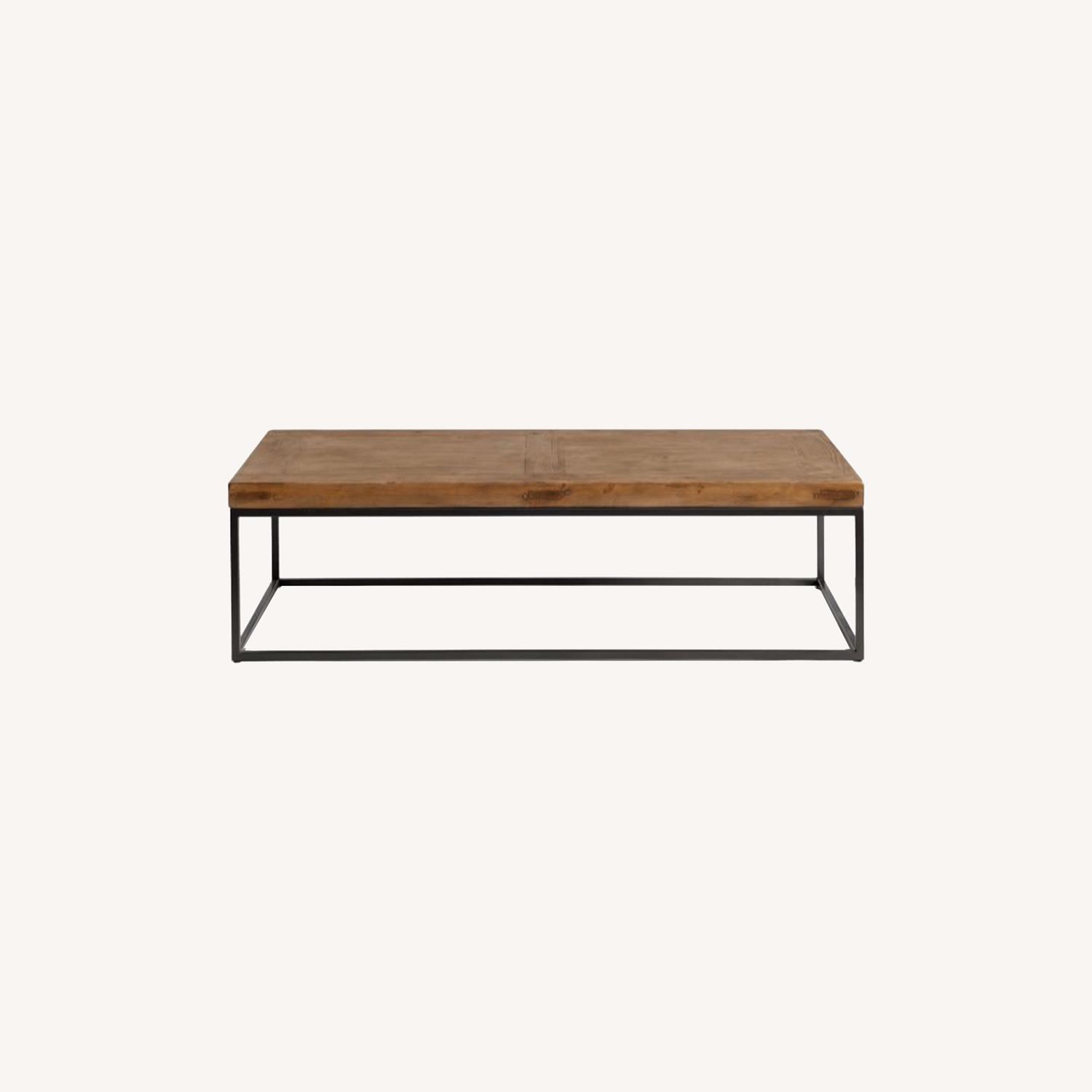 Pottery Barn Malcolm Rectangular Coffee Table AptDeco