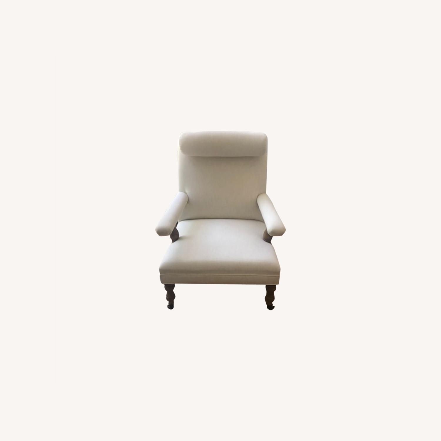 Restoration Hardware Bolster Chair AptDeco