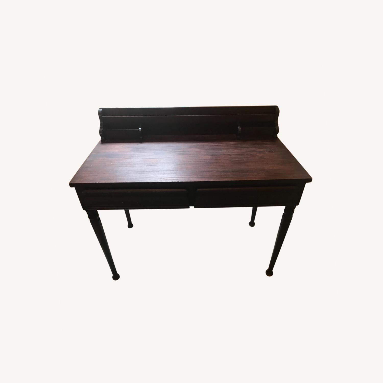 Vintage Armoire Vanity Table AptDeco