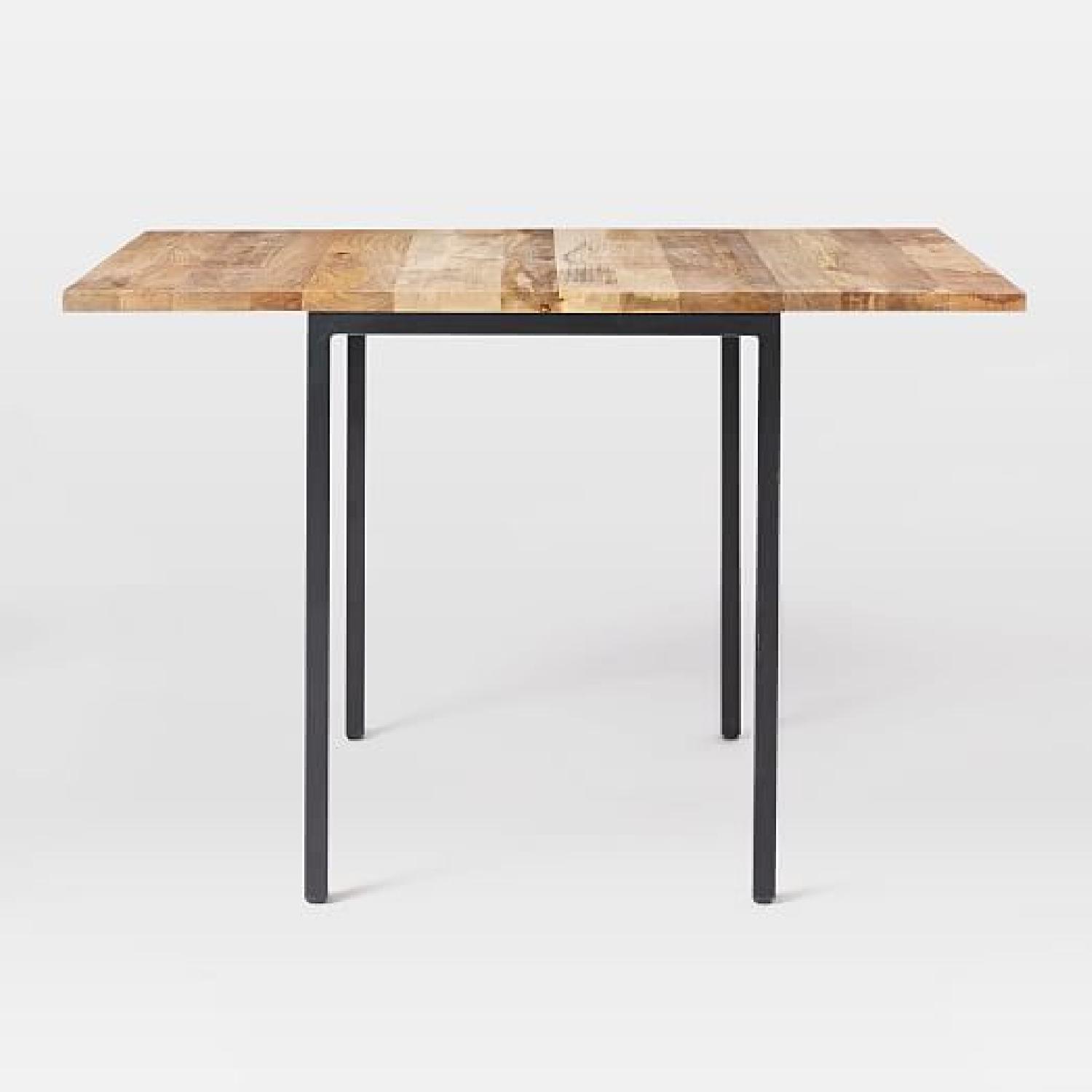 West Elm Drop Leaf Table - image-5