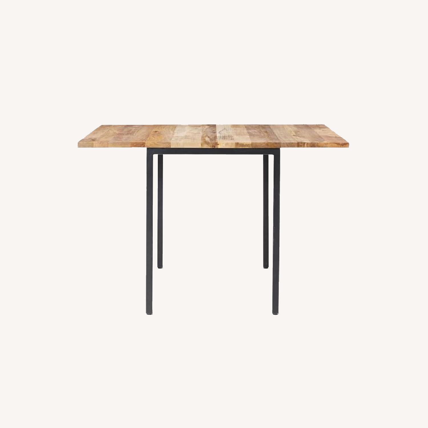 West Elm Drop Leaf Table - image-0